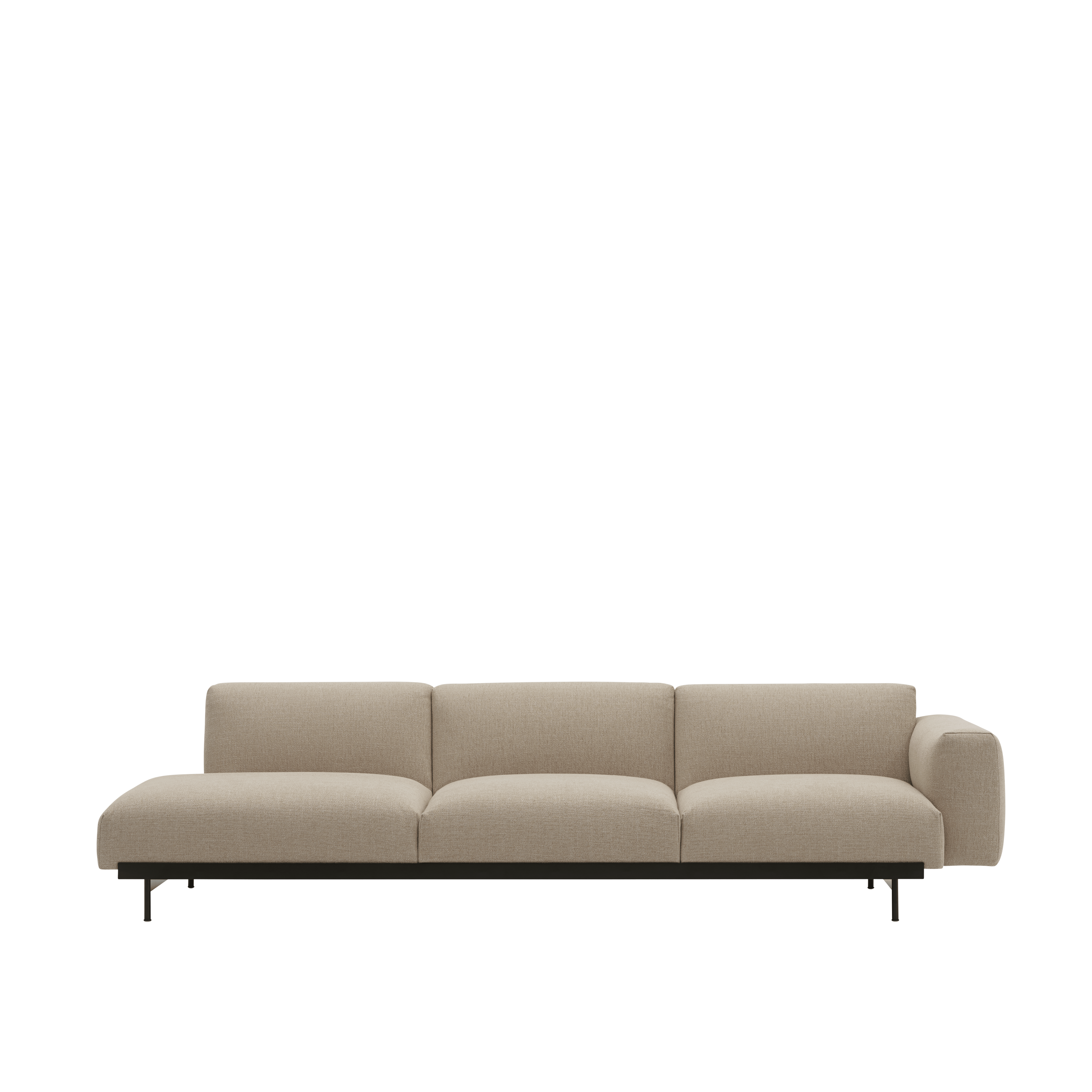Sofa 3-miestna otvorená ľavostranná IN SITU čalúnená