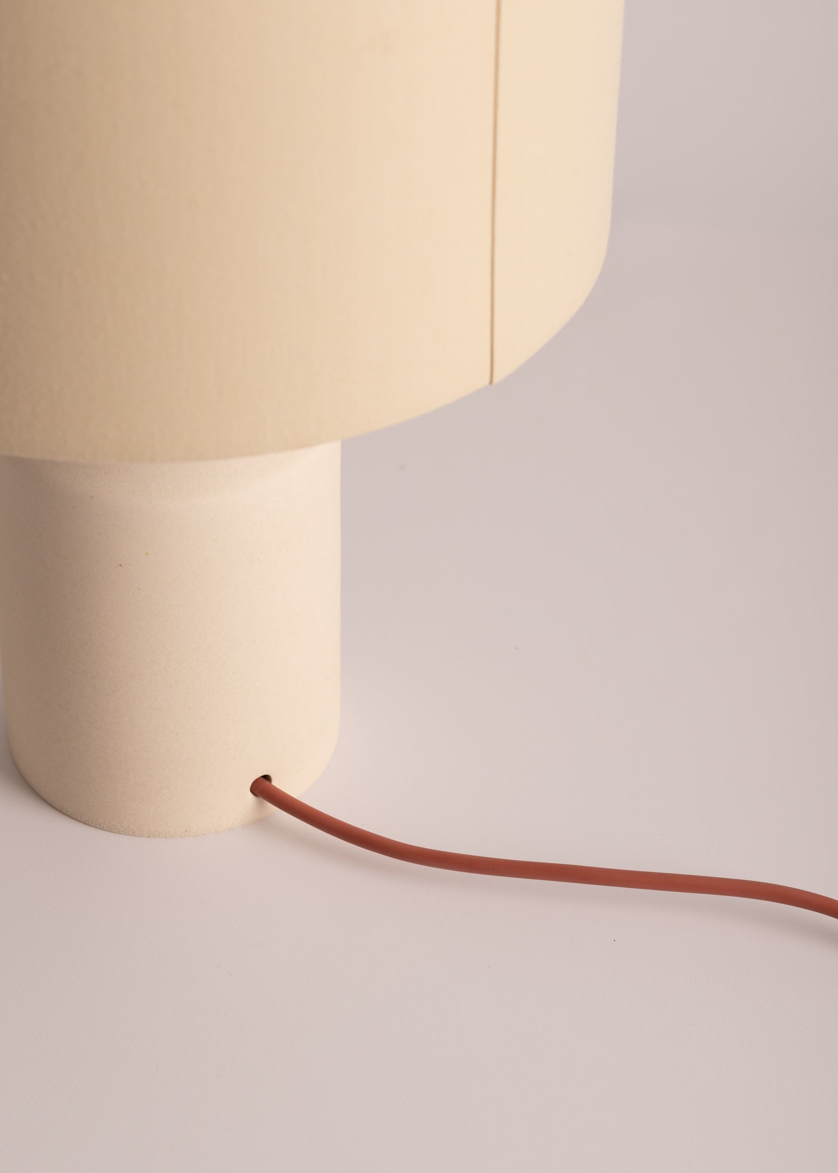 Keramická stolná lampa JOSEF ecru