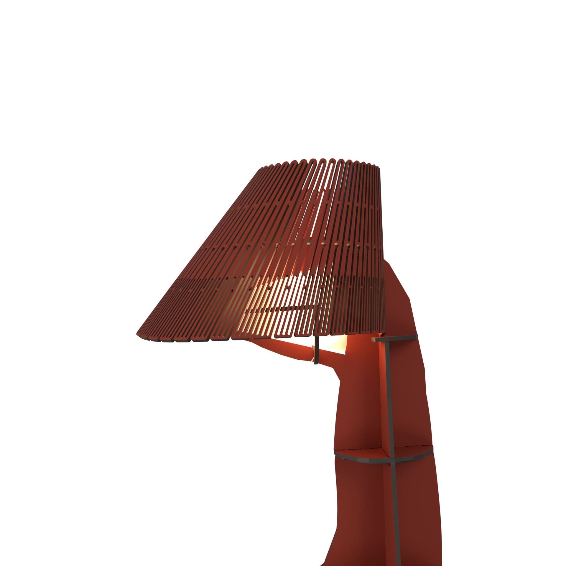 Lampa JUNON ceglany – styl nowoczesny