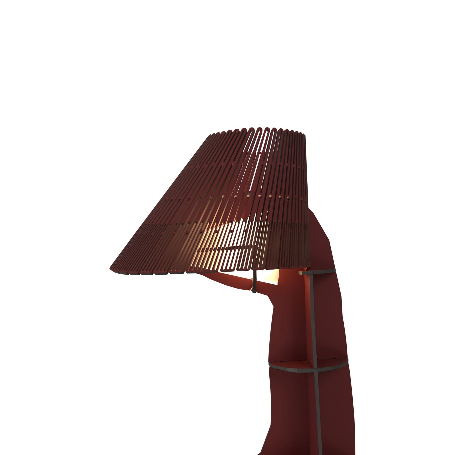 Lampa JUNON bordowy – styl nowoczesny