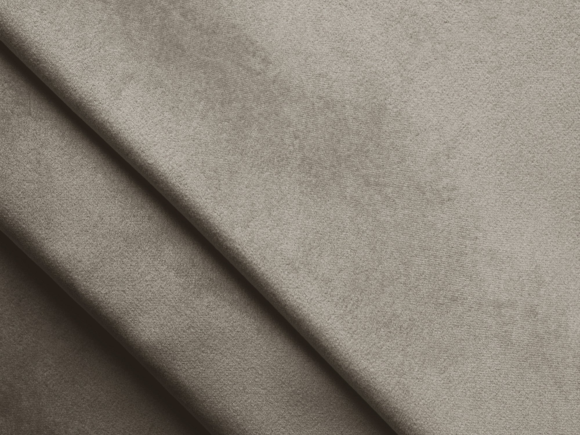 Sofa z jemného velúru pre 3 osoby s funkciou spania KALENA taupe