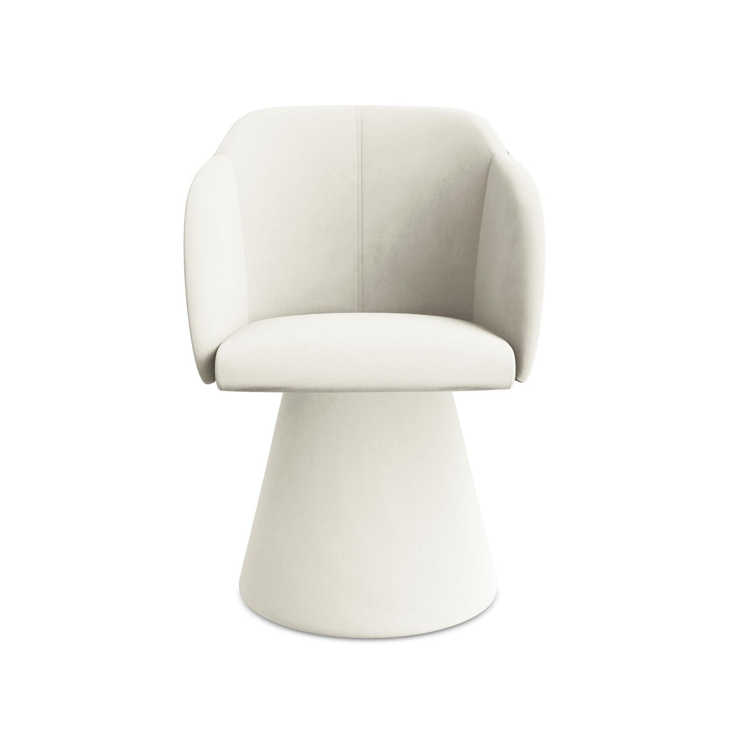 Velvet Chair KANOA Light Beige