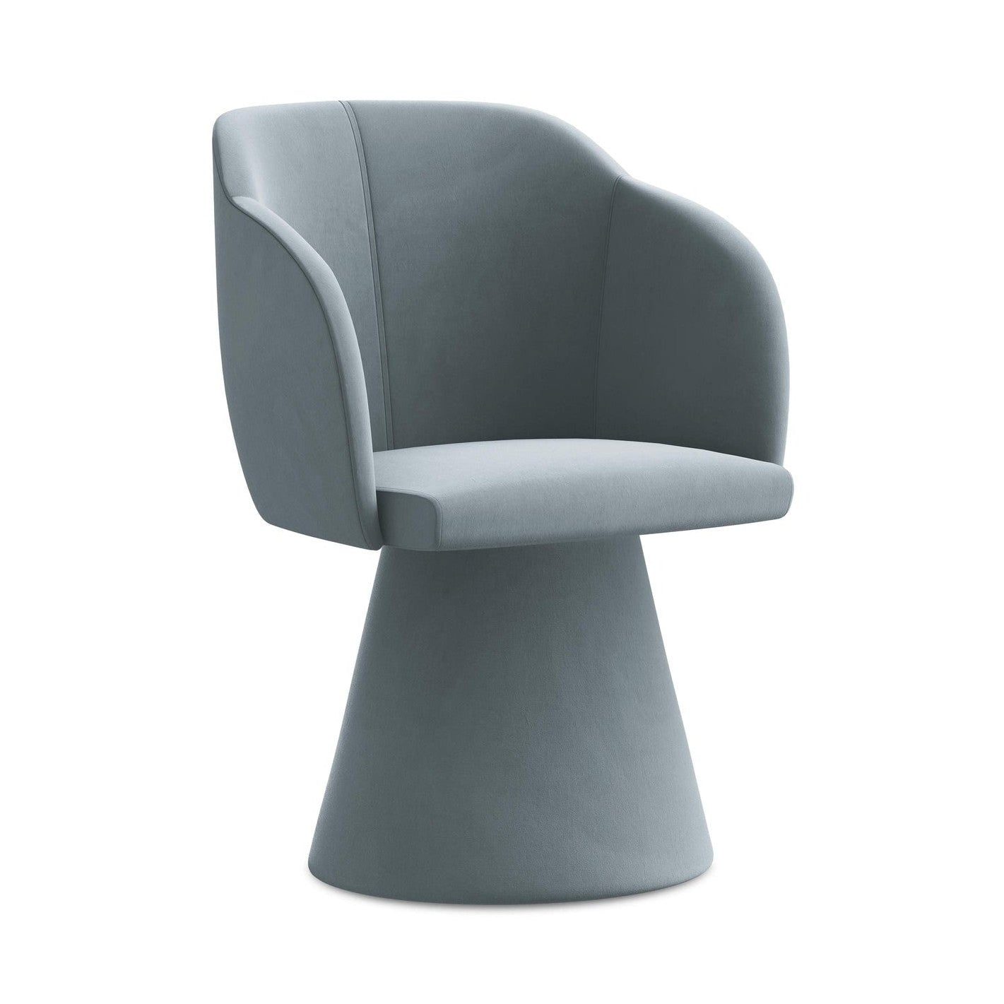 Velvet Chair KANOA Light Blue