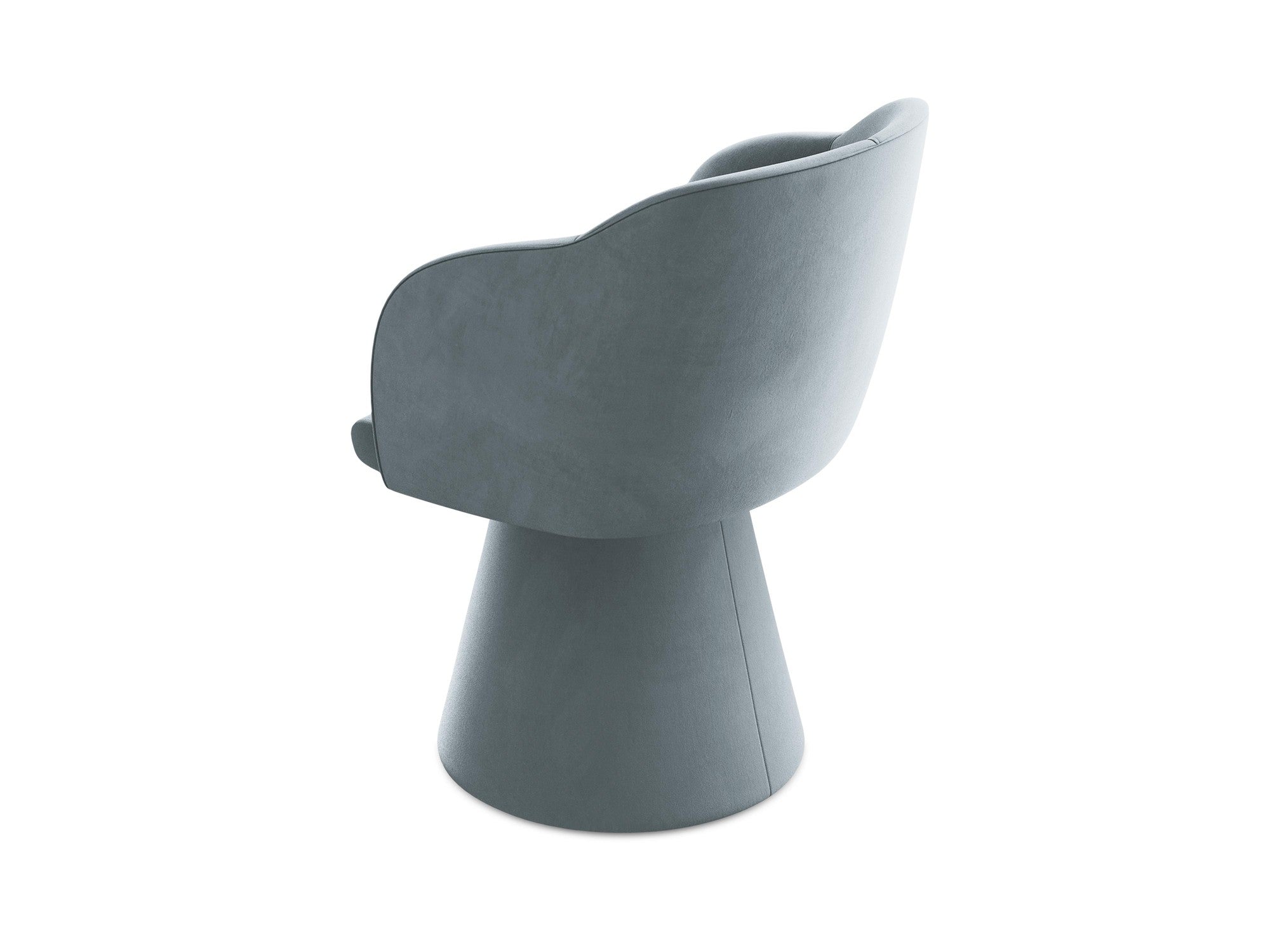 Velvet Chair KANOA Light Blue