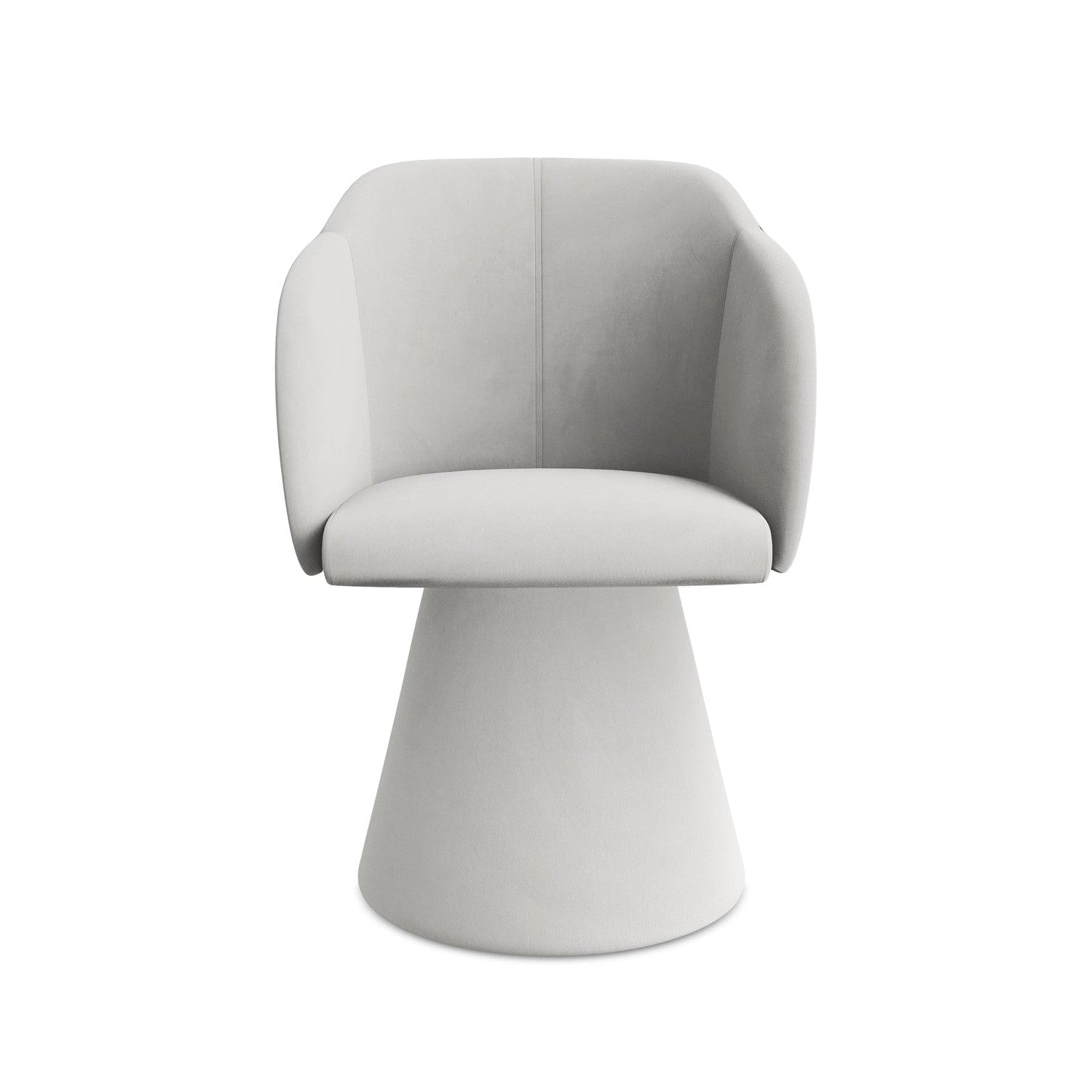 Velvet Chair KANOA Silver