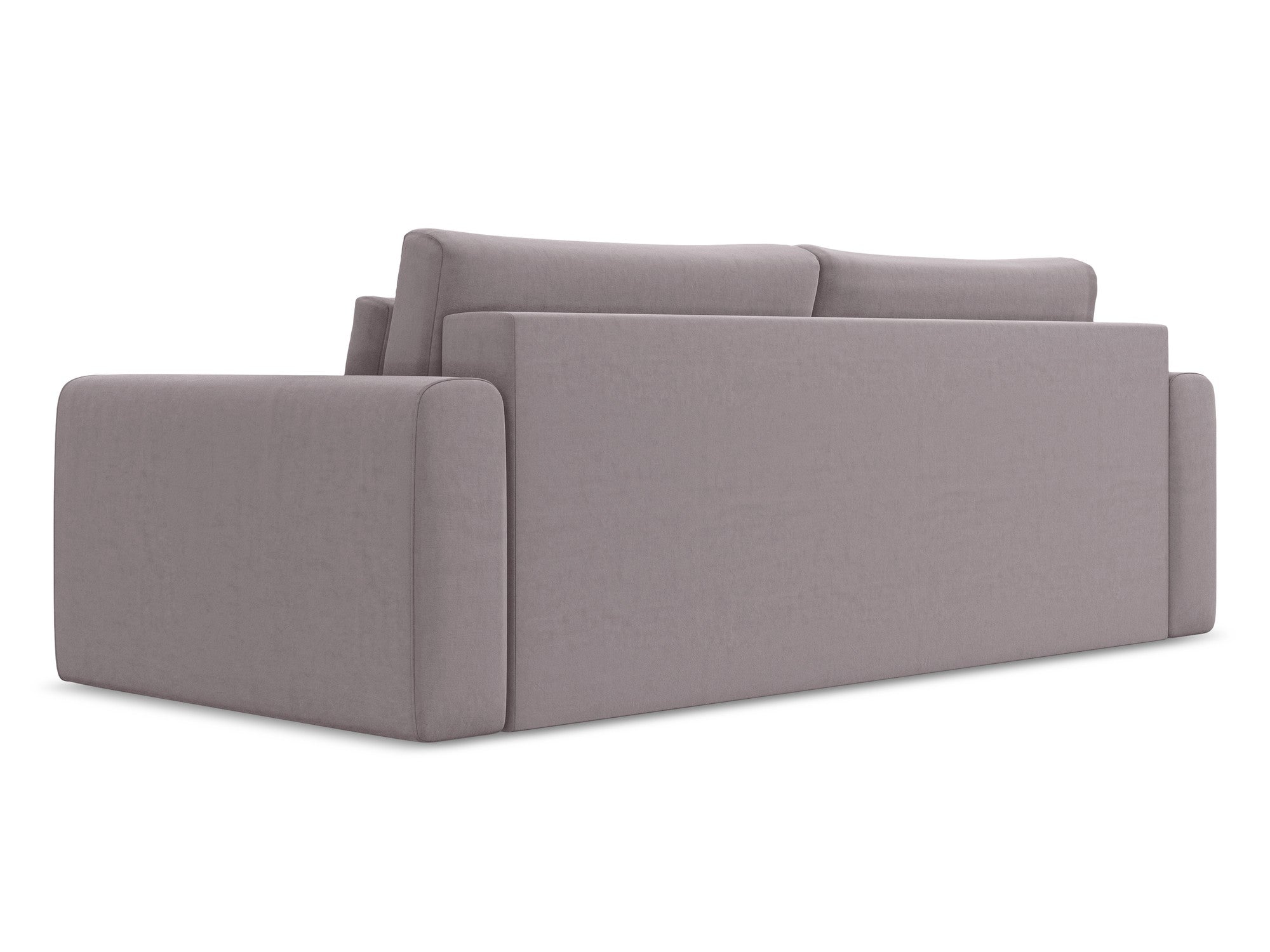 Lavender 3-Seater Velvet Sofa with Sleeping Function KAPUA
