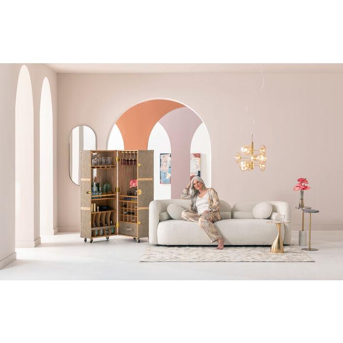 Headlight golden hanging lamp