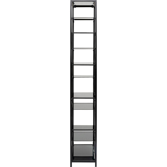 Vysoký regál LOFT čierny