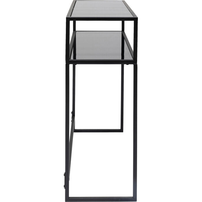 Black loft console