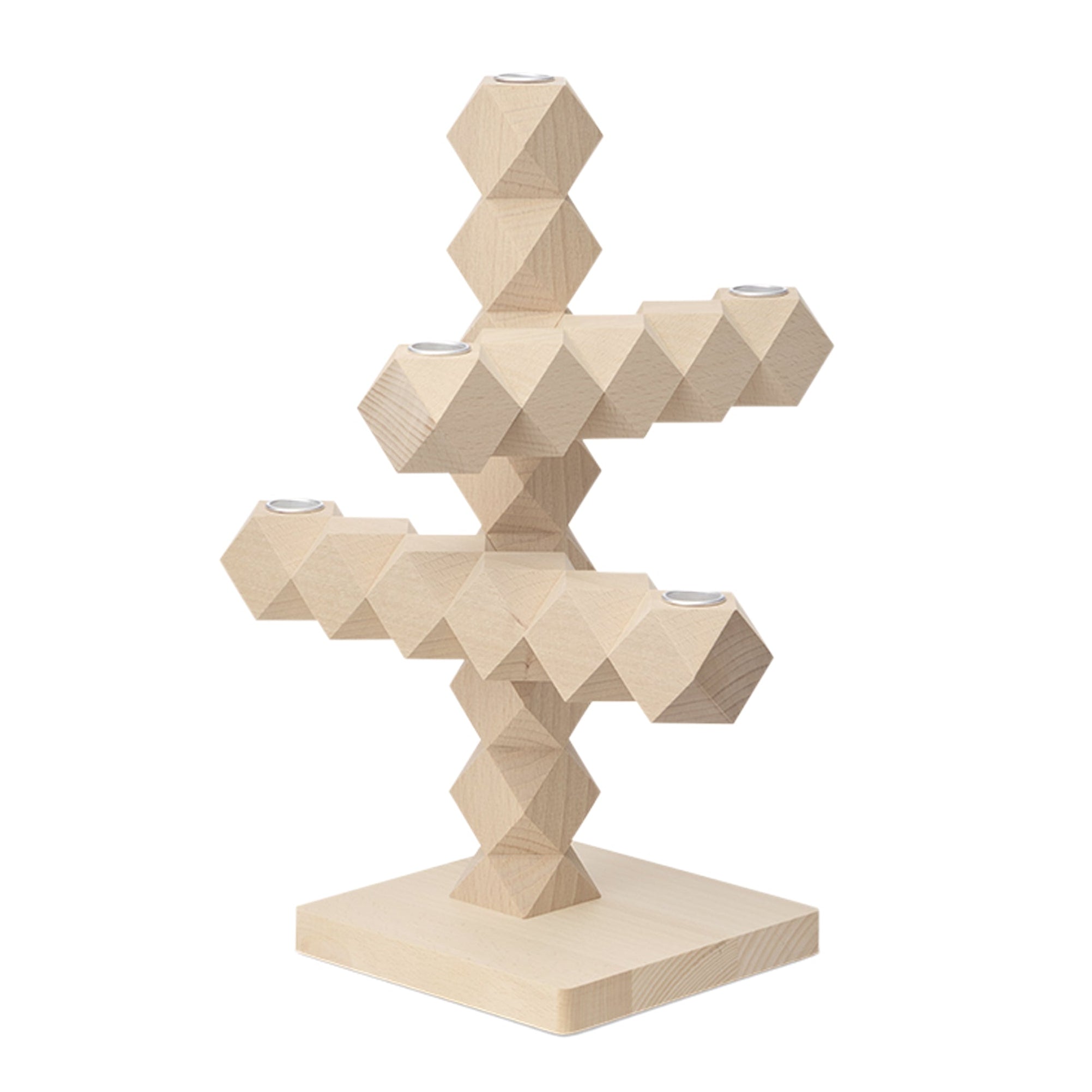 Svietnik CLEAN CUT bukové drevo