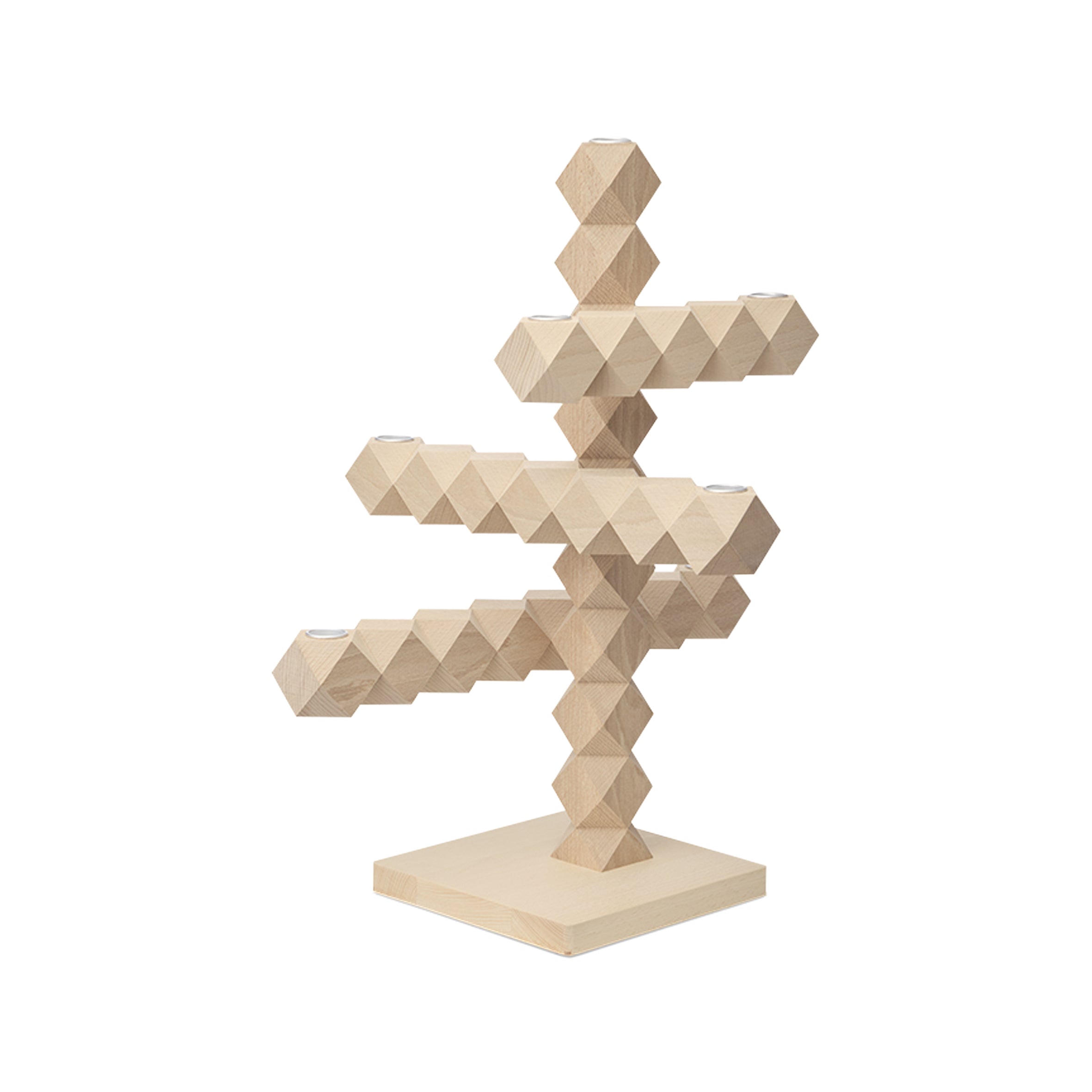 Svietnik CLEAN CUT bukové drevo