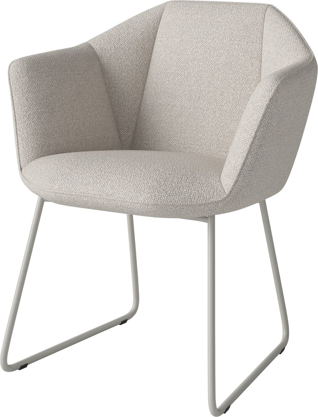 Chair kimono base made of gray -patented steel