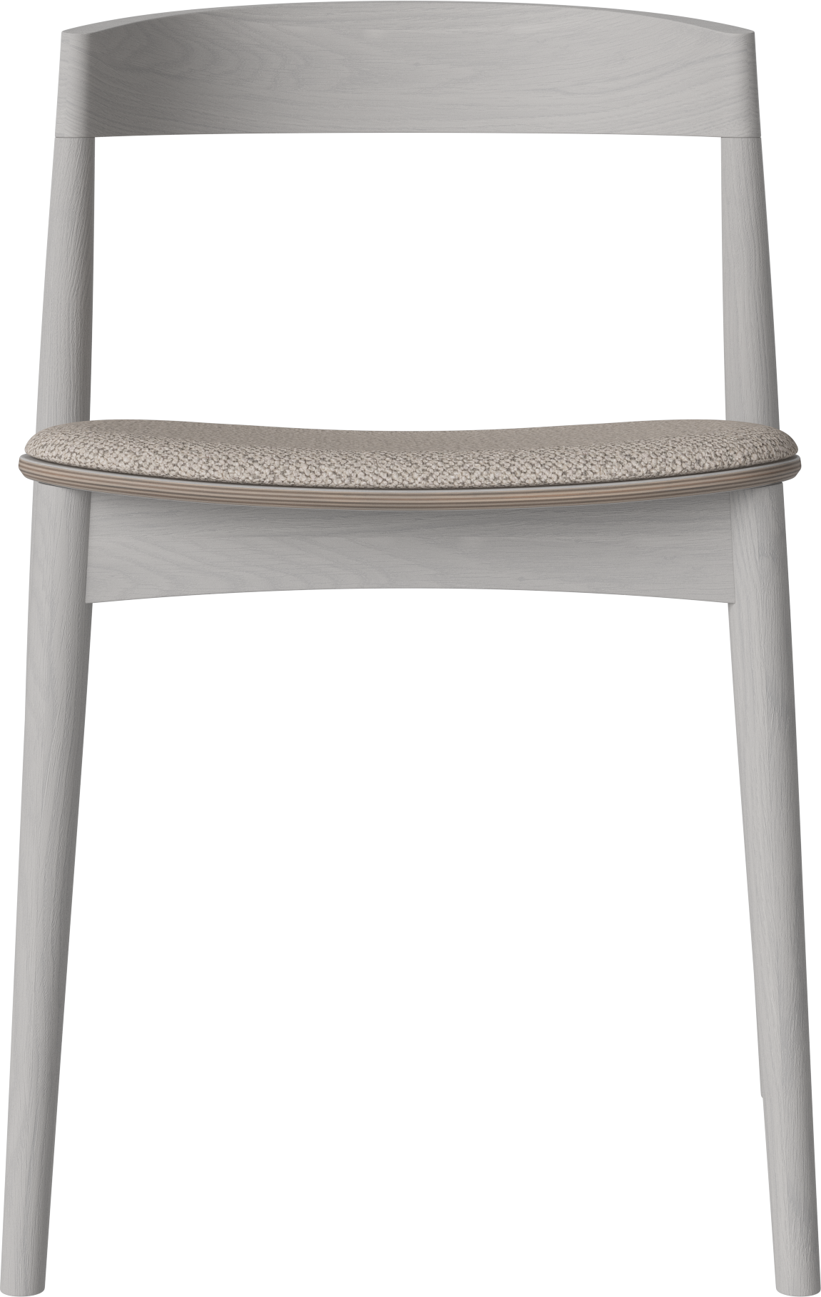 Čalúnená stolička KITE so šedým podstavcom