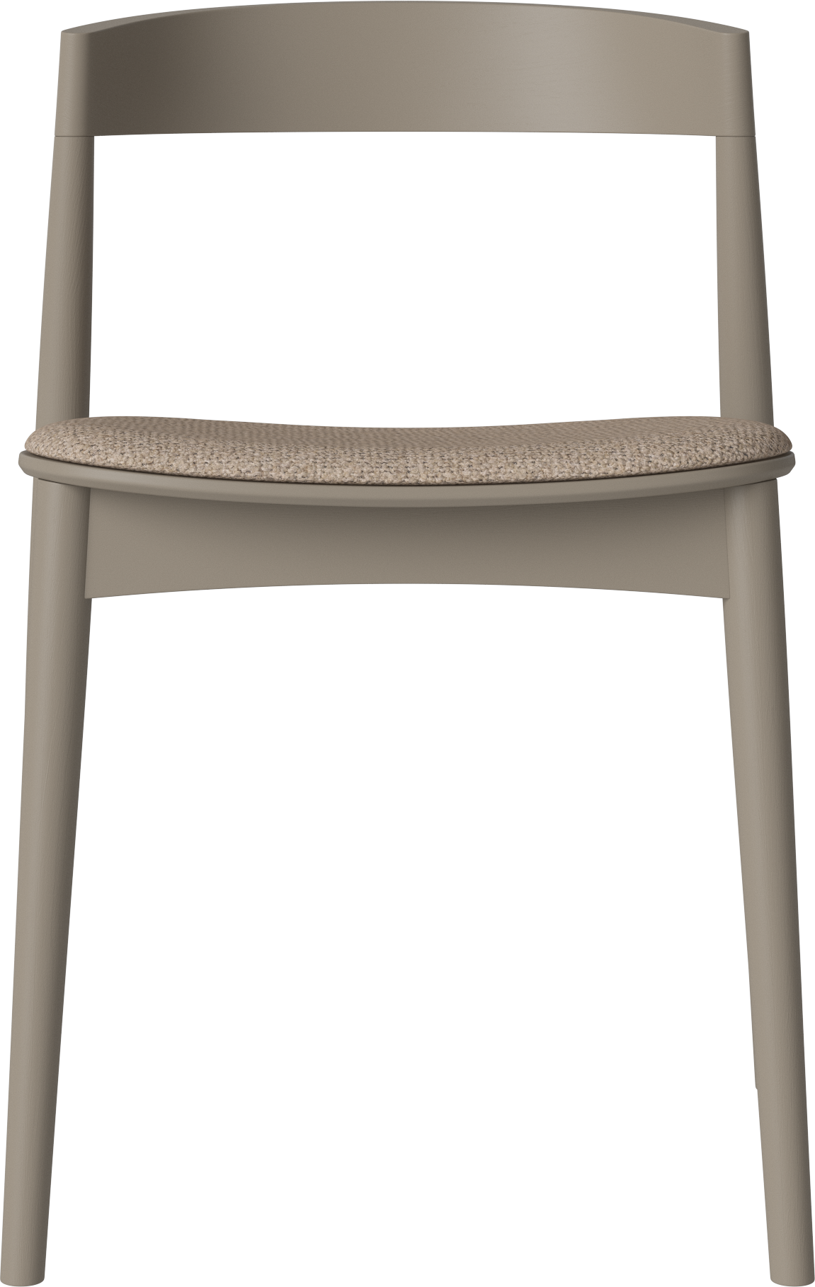 Stolička KITE hnedá dubové drevo