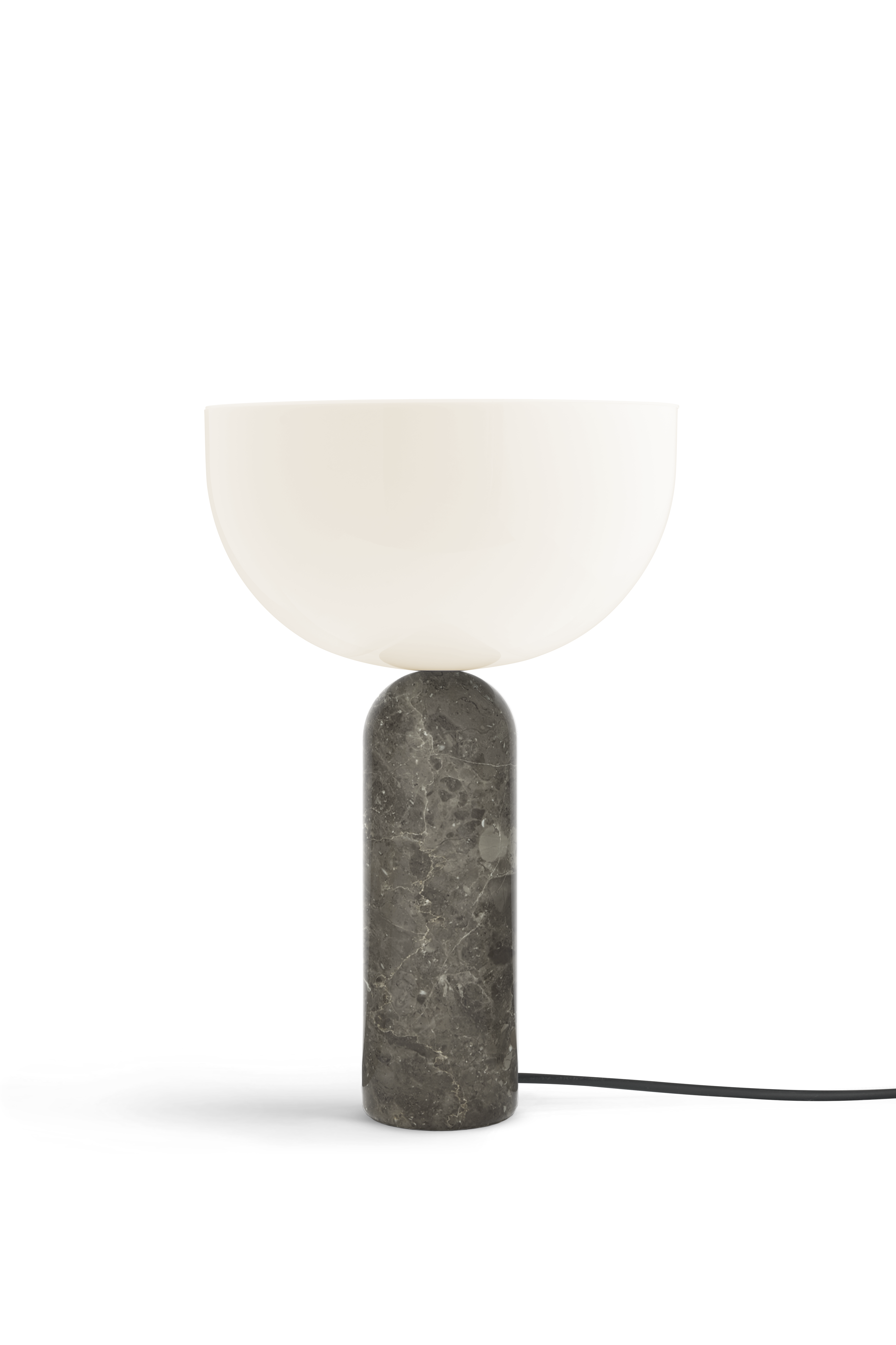 Kizu gray marble table lamp