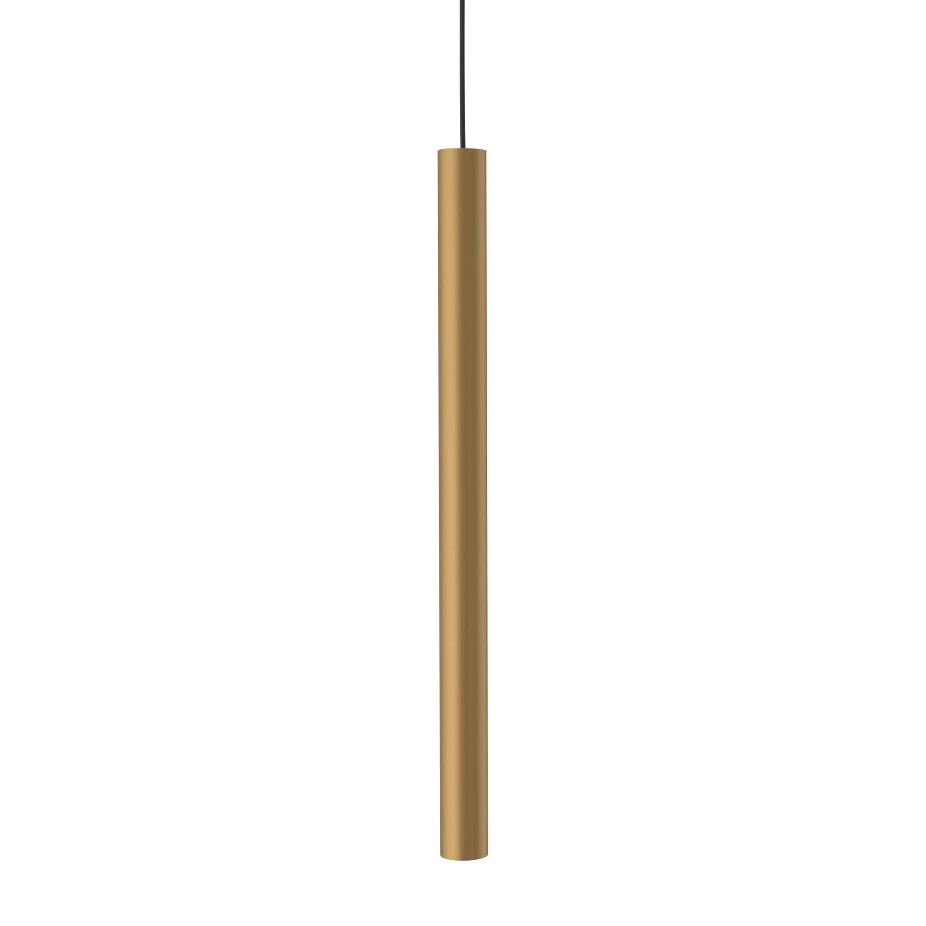 Zlatá závesná lampa KOKO UNO