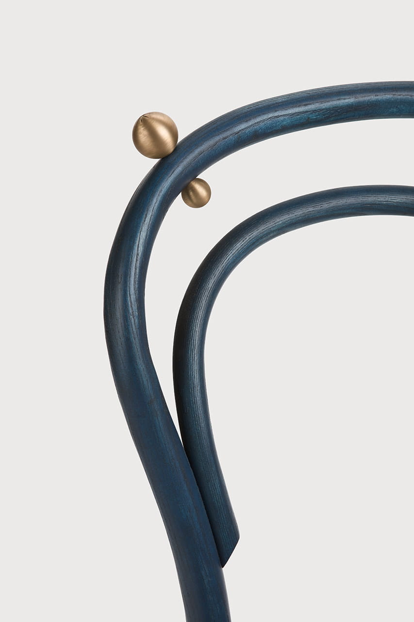 Chair A-1889 FUOCO BLA Jesion wood