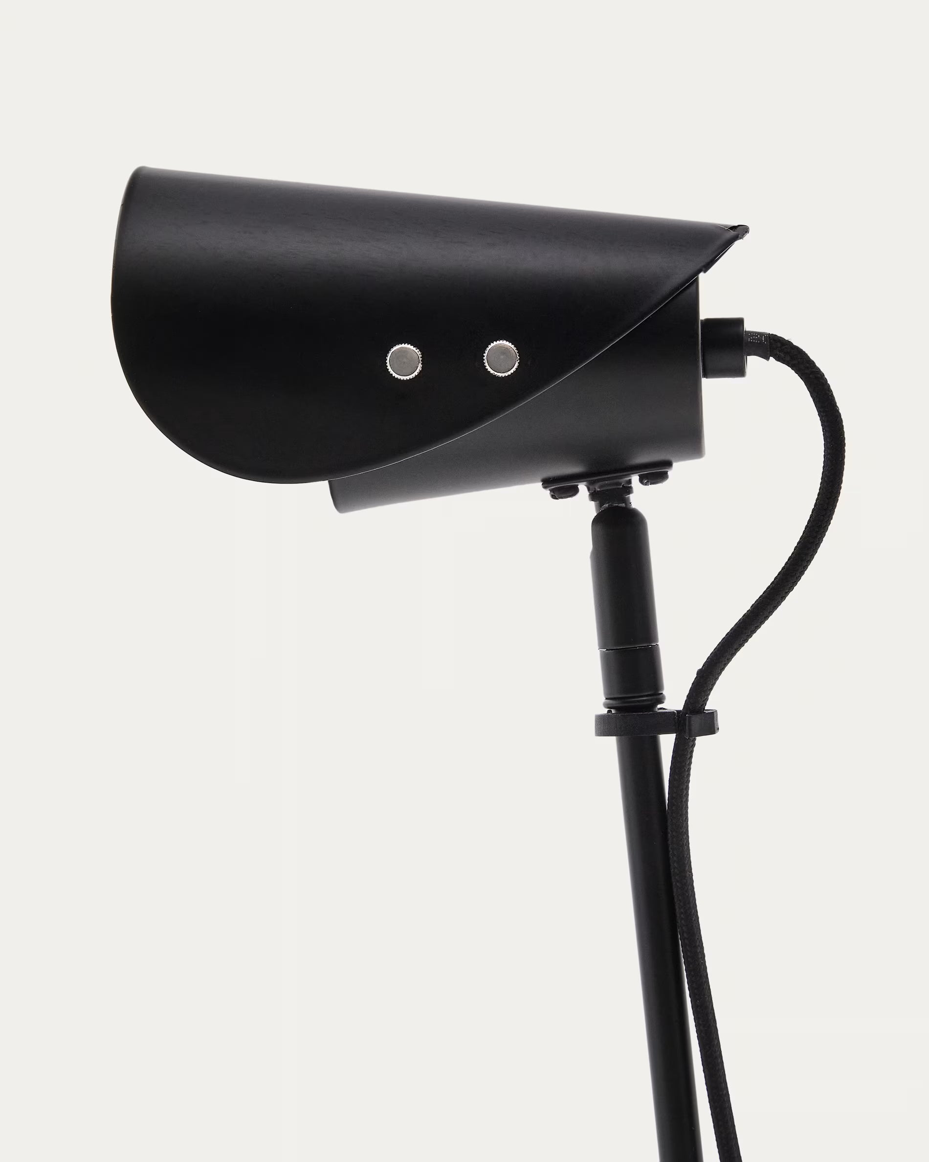 Stolná lampa s klipom JULA čierna