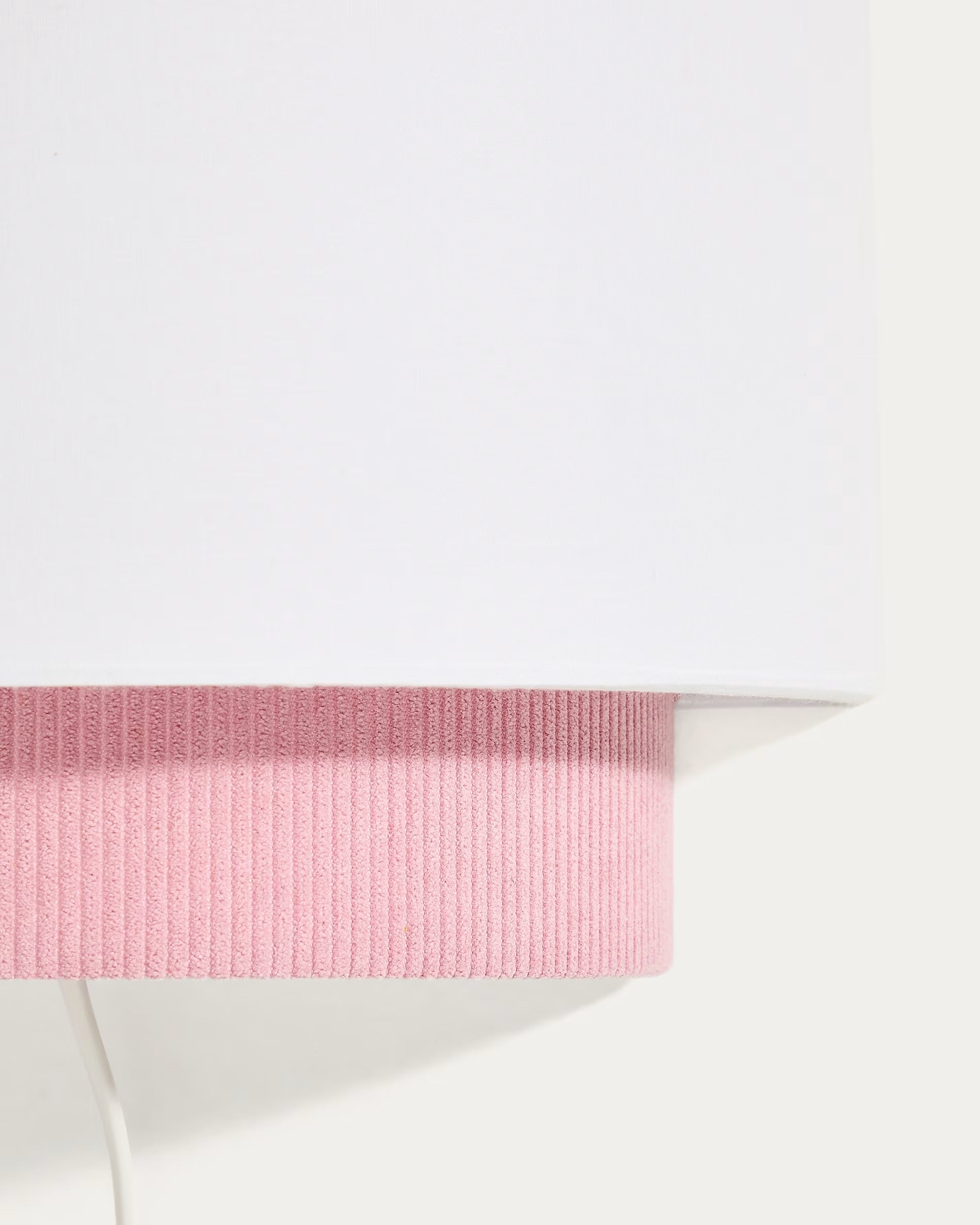 Nástenná lampa BIANELLA ružová s bielou