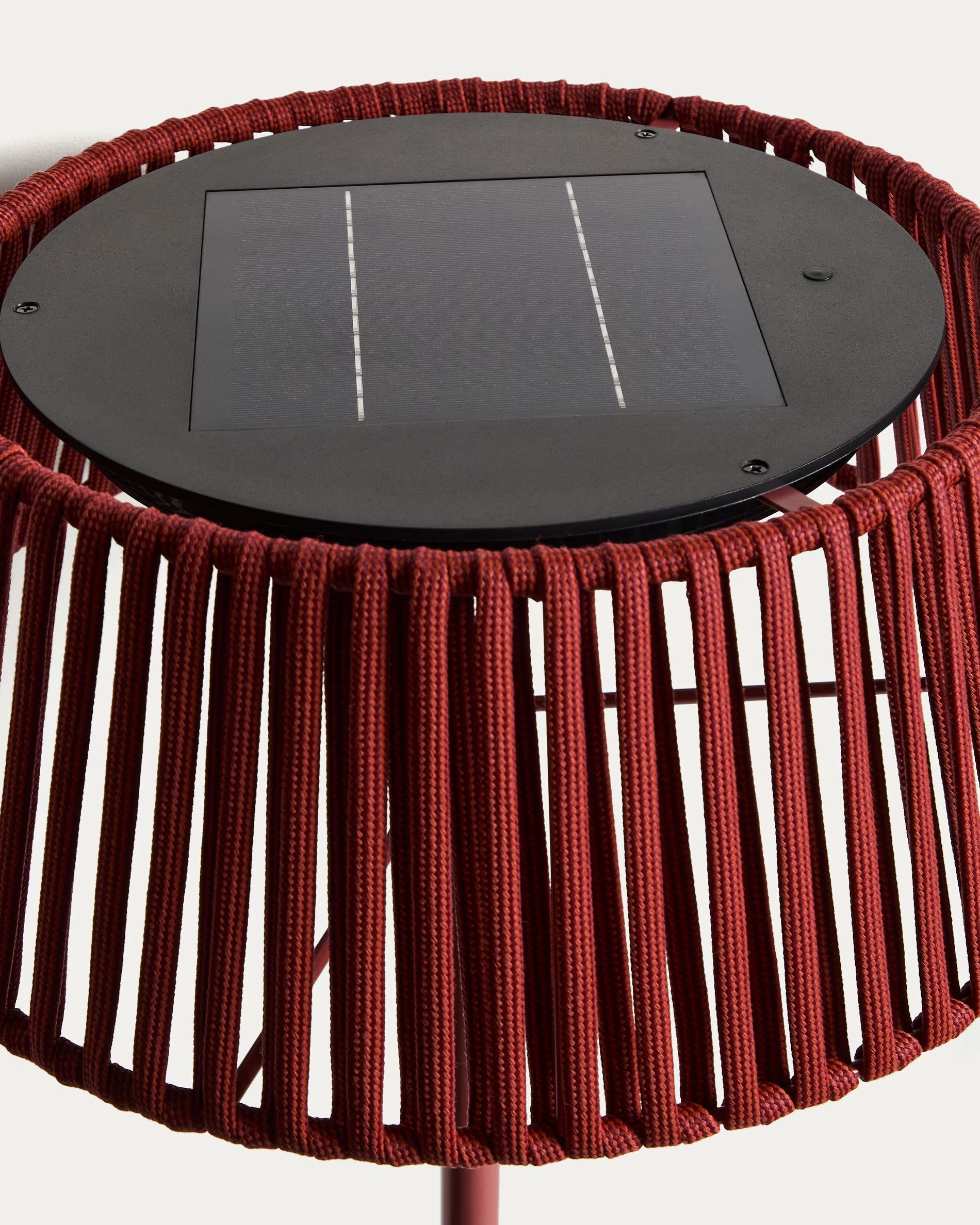 Solárna podlahová lampa do záhrady ALDET terakota