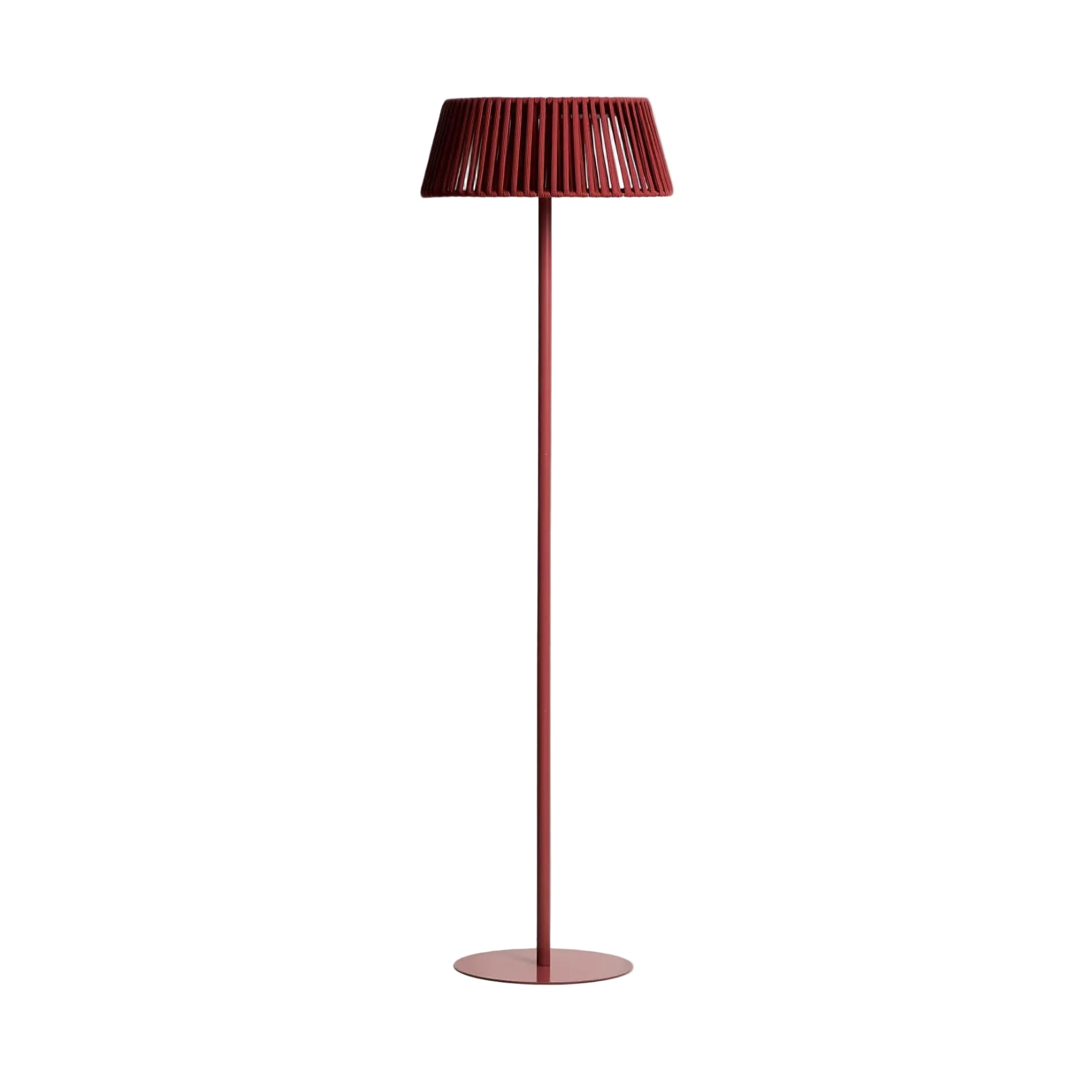 Solárna podlahová lampa do záhrady ALDET terakota