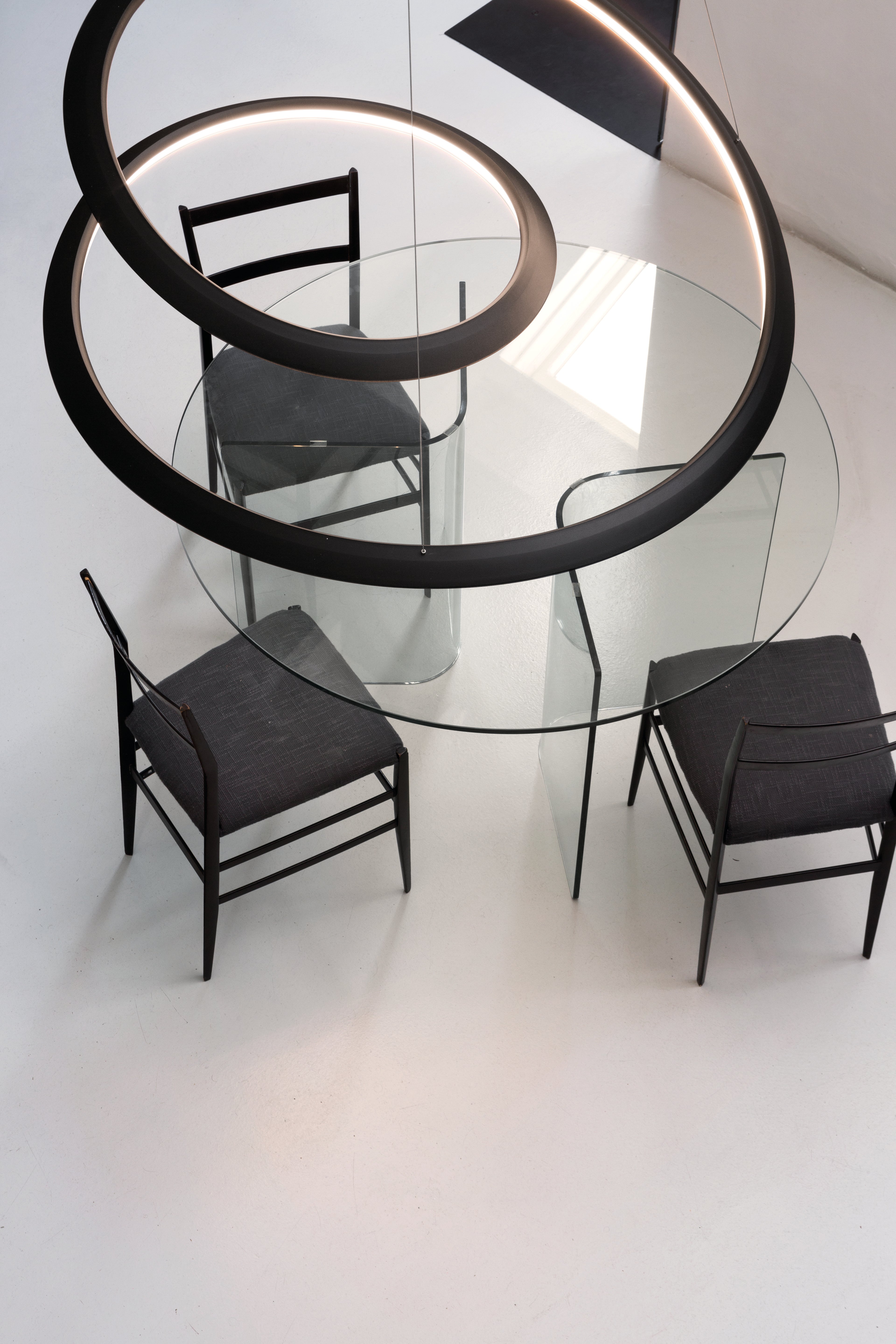 KEPLER black pendant lamp