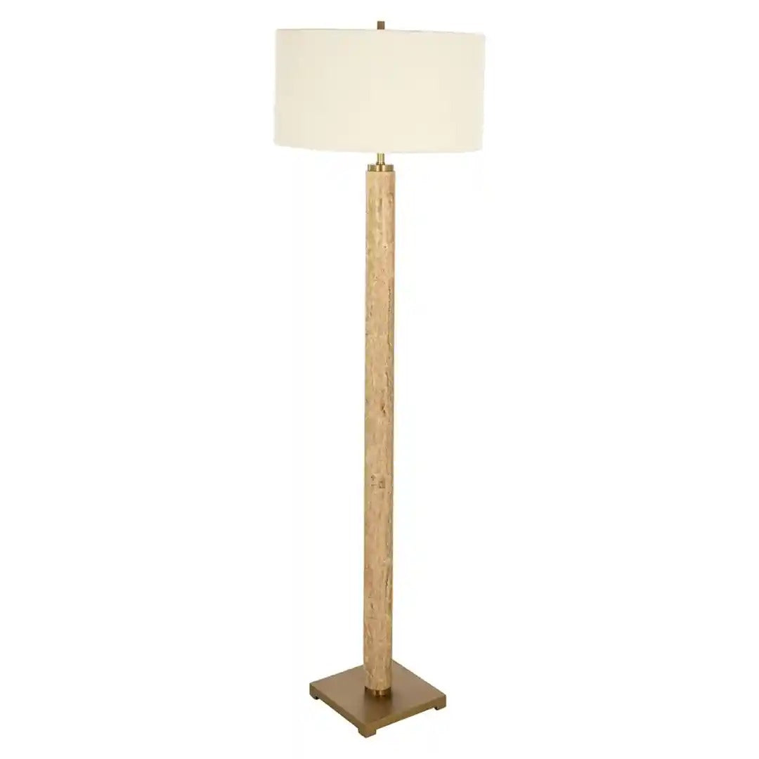 Stojaca lampa LOREN hnedá