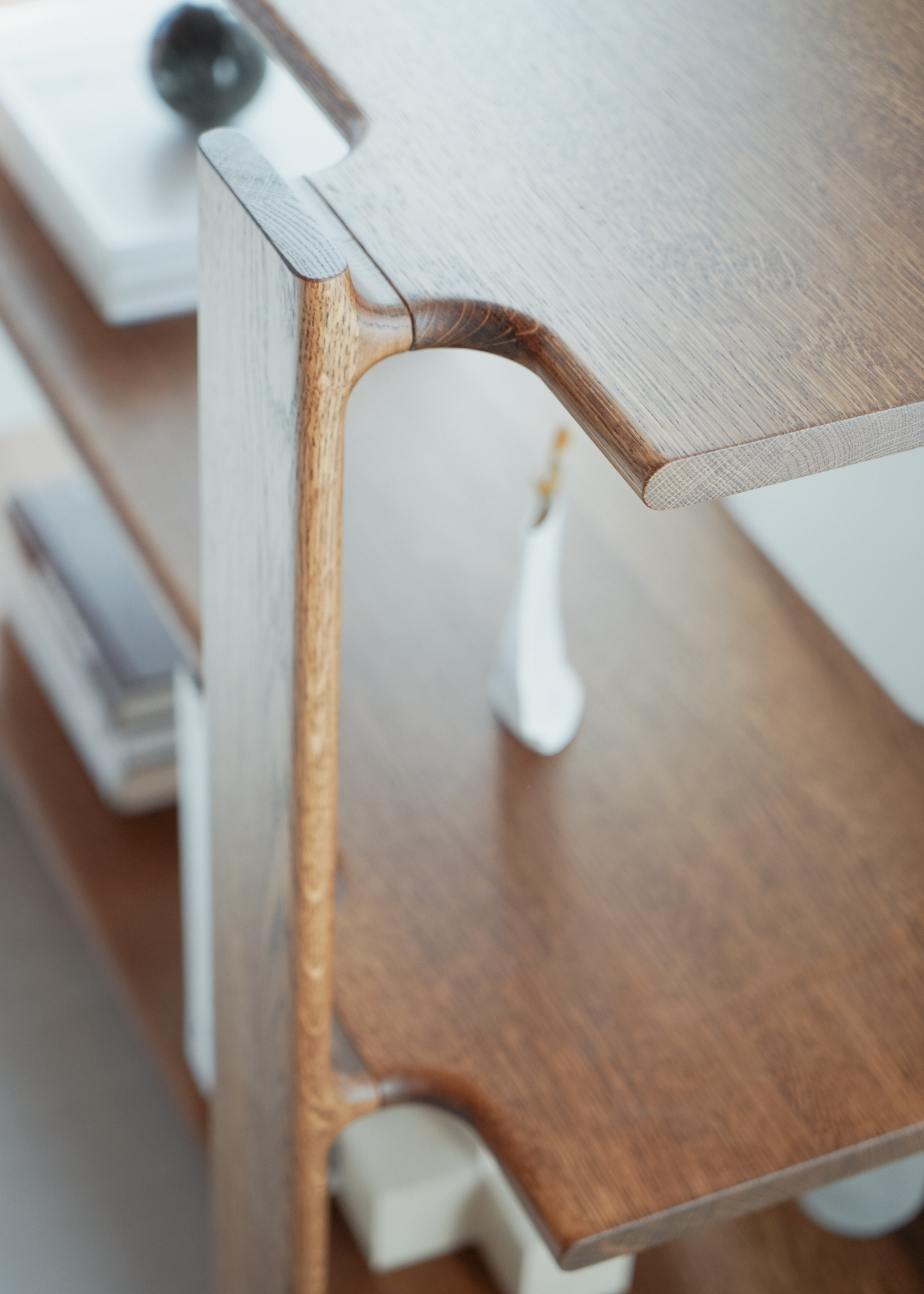 LIGO Shelf Cream Oak Wood