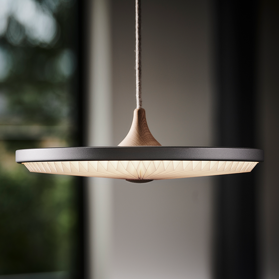 Závesná lampa MODEL 198 SOLEIL údený dub
