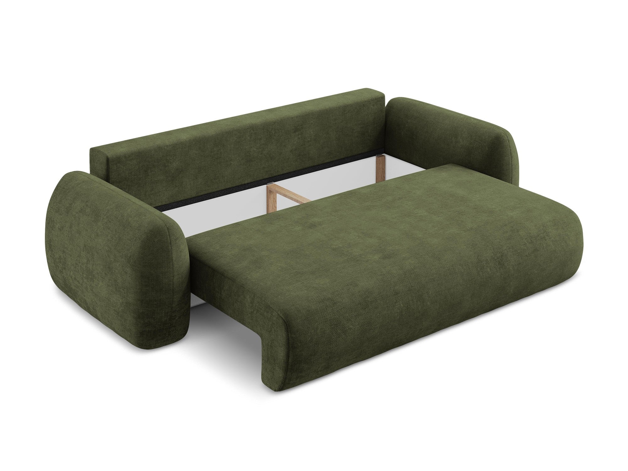 3-Seater Sofa with Sleeping Function LOHI Olive Chenille