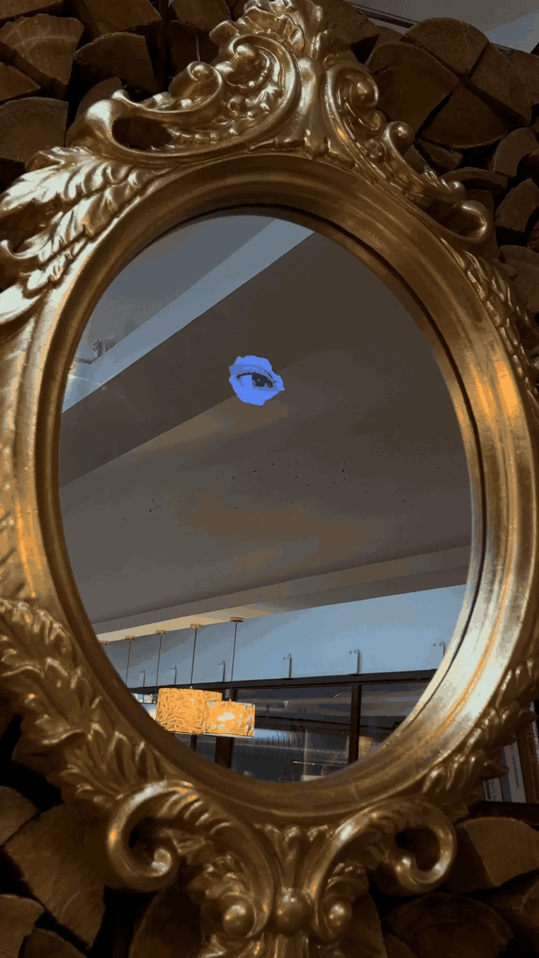 Reflecting Mirror-Ciclope Gold