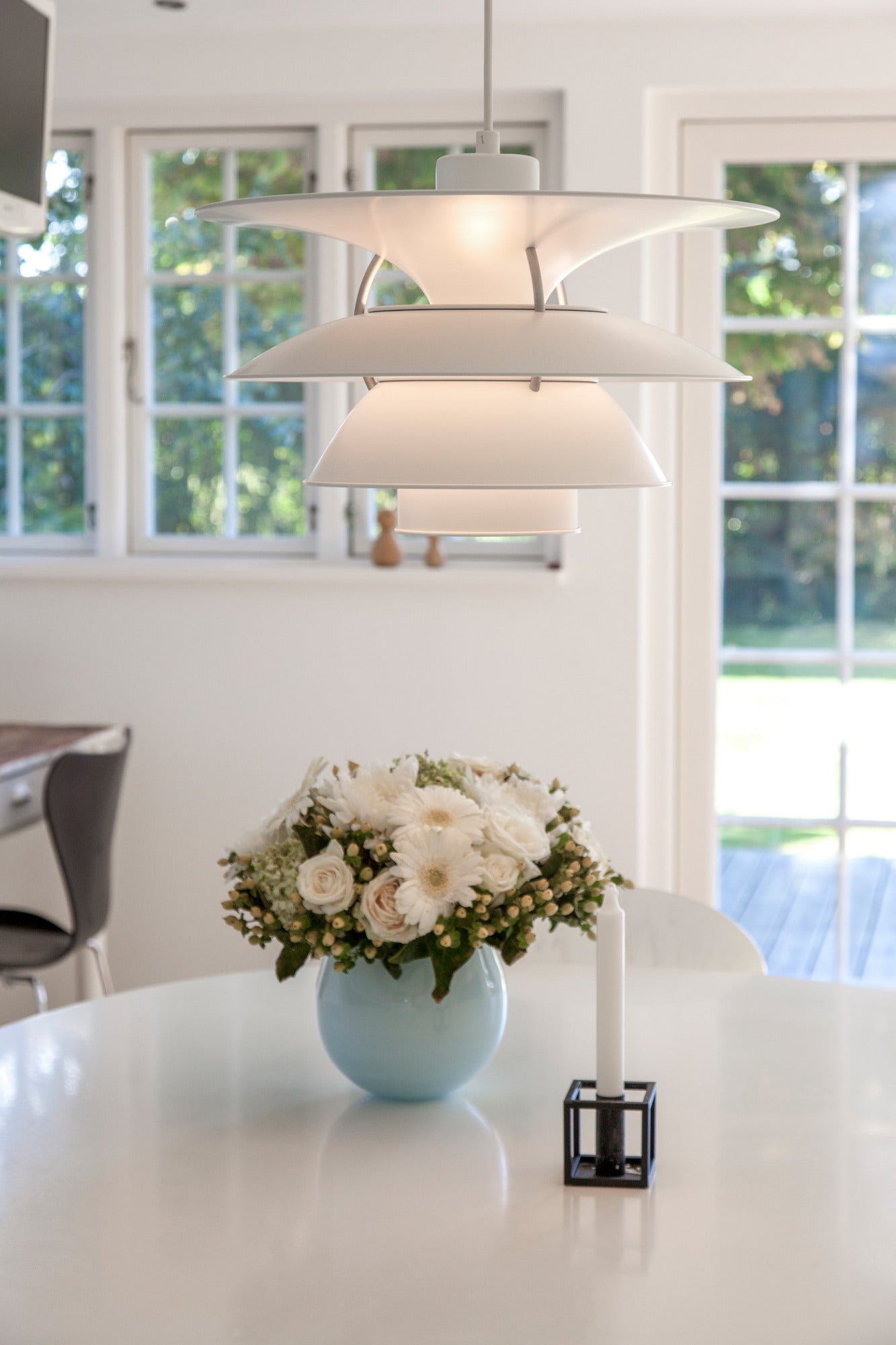 Závesná lampa PH 5-4½ & PH 6½-6 biela