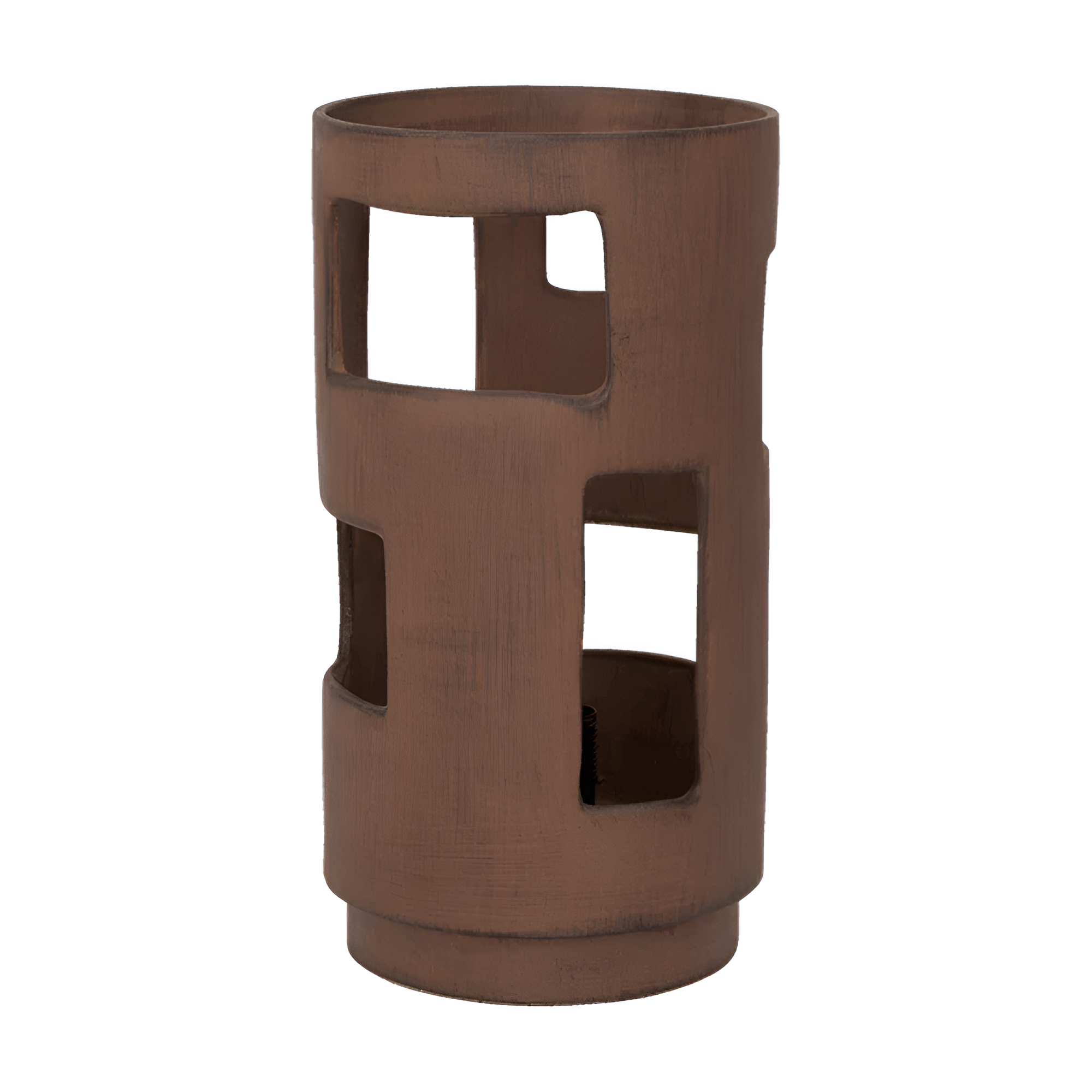 Stolná lampa ANGOLI hrdzavohnedá