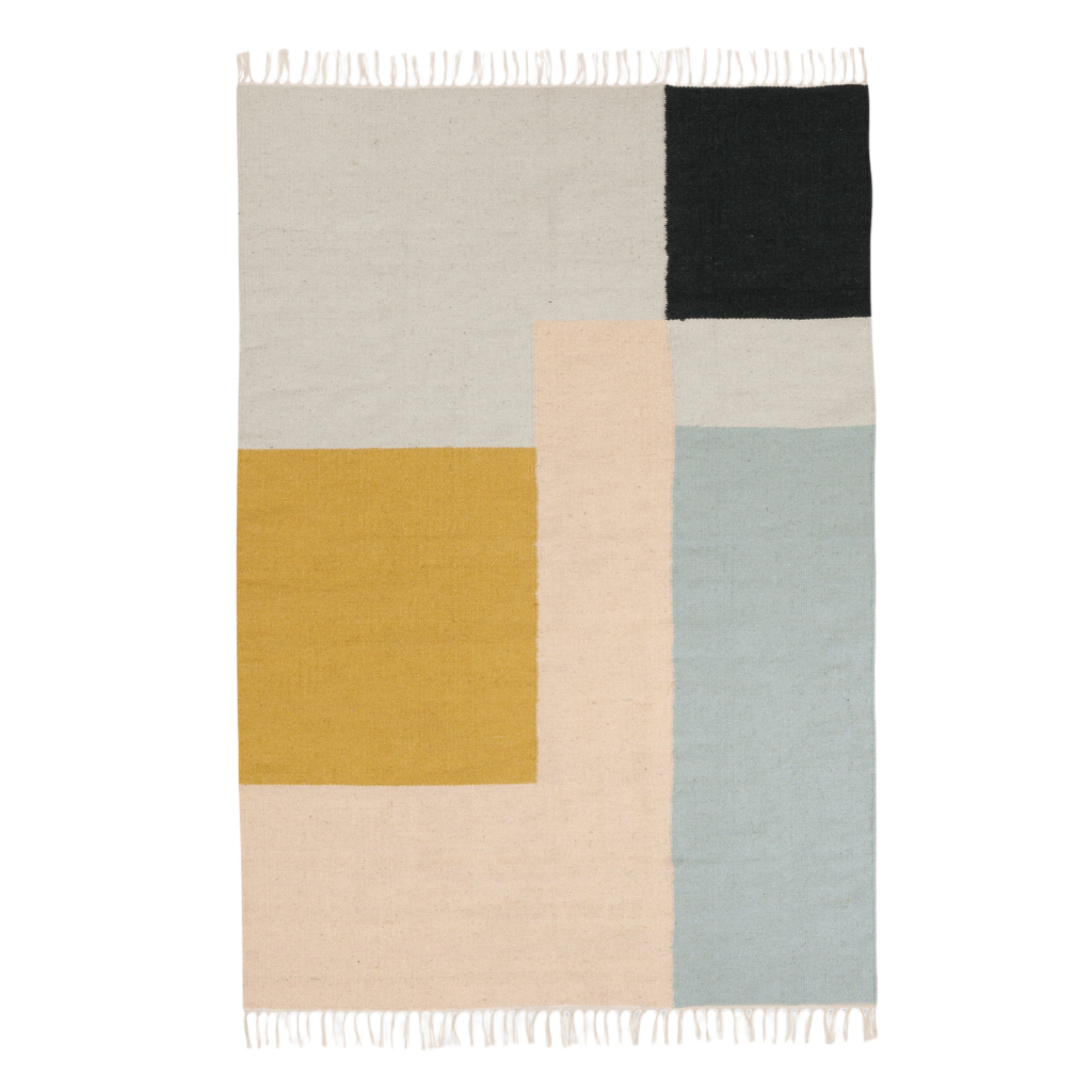 KELIM SQUARES colorful rug