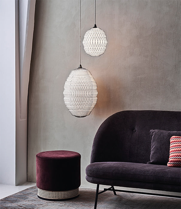 Závesná lampa MODEL 124 CALEO2 biela