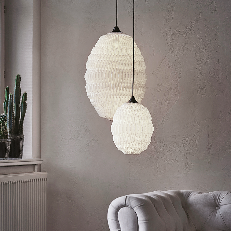 Závesná lampa MODEL 124 CALEO2 biela
