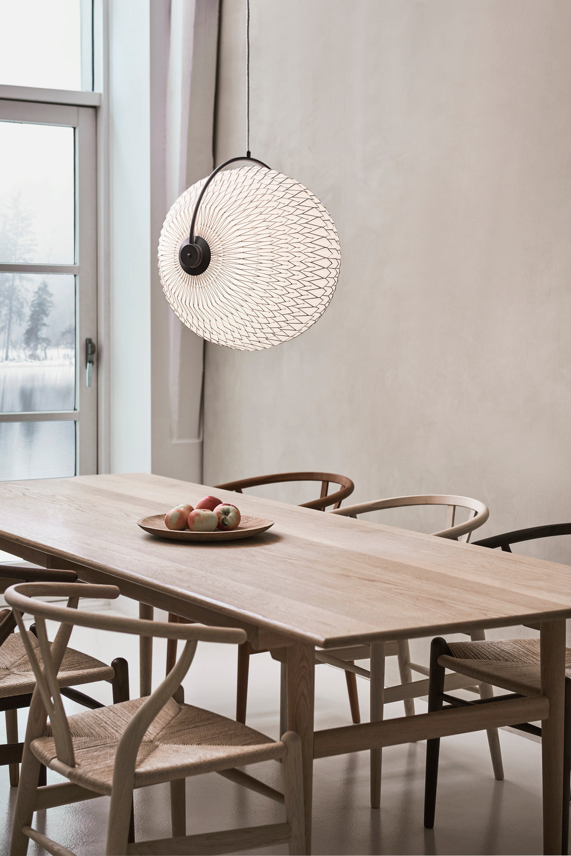 Závesná lampa MODEL 126 CALEO ORIGINAL biela
