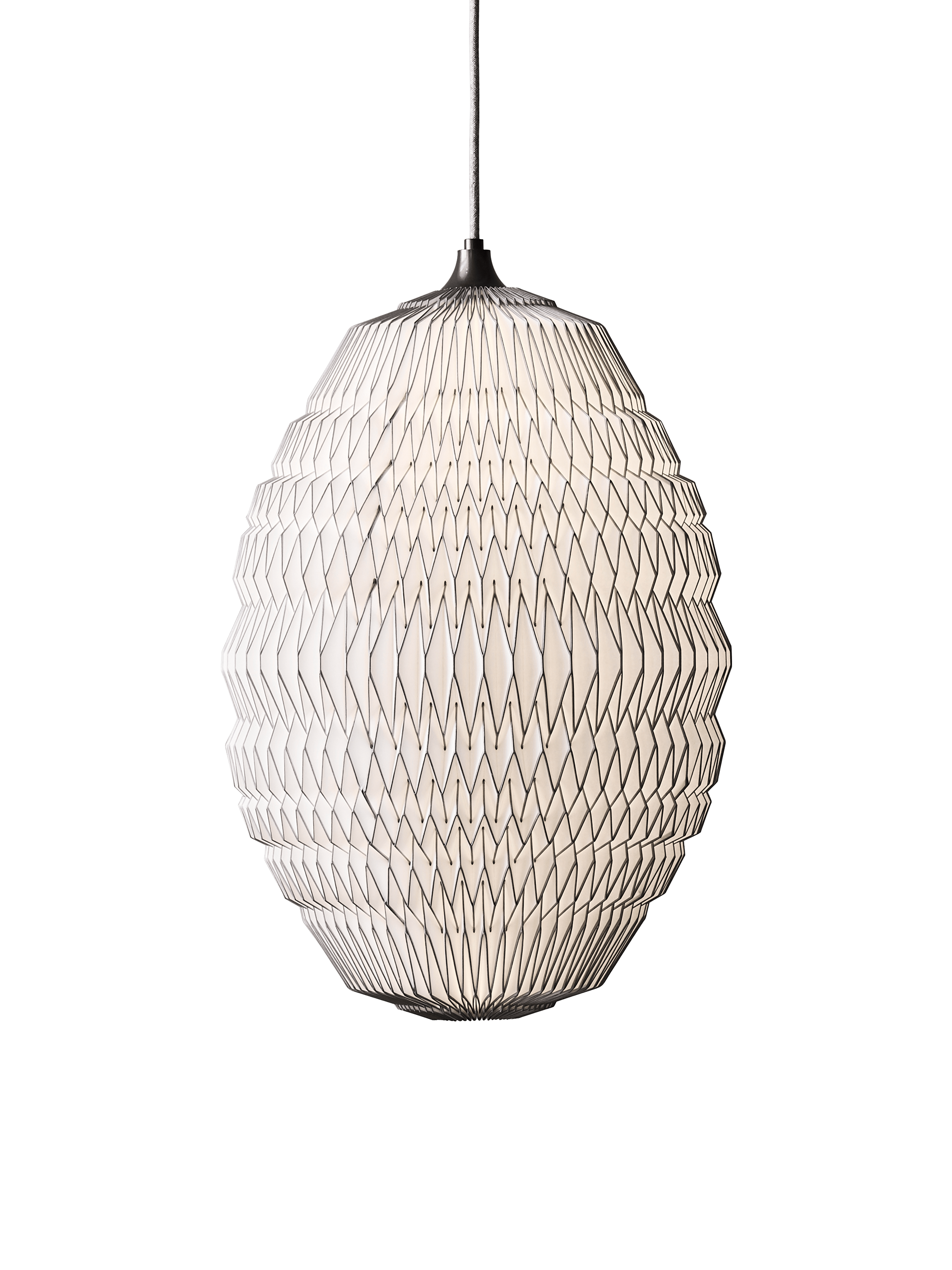 Závesná lampa MODEL 124 CALEO2 biela