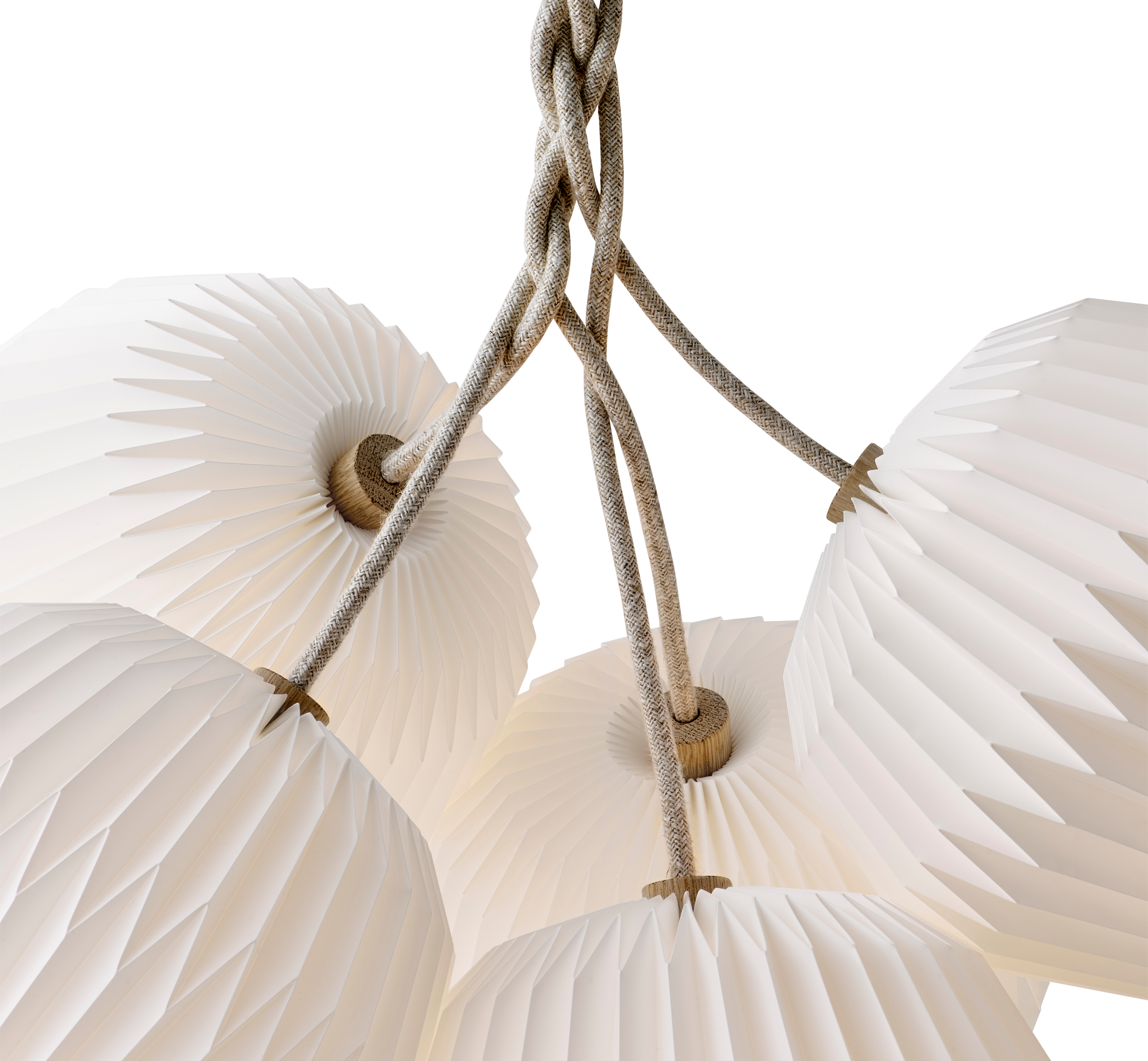BOUQUET 5 White Chandelier
