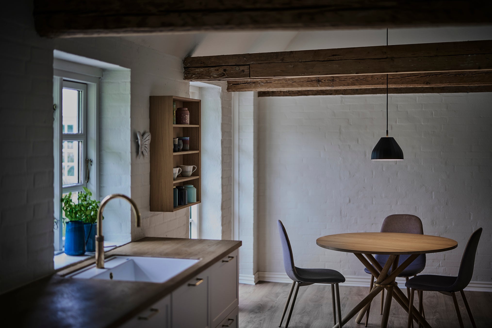 Hanging Lamp MODEL 140 FACET black