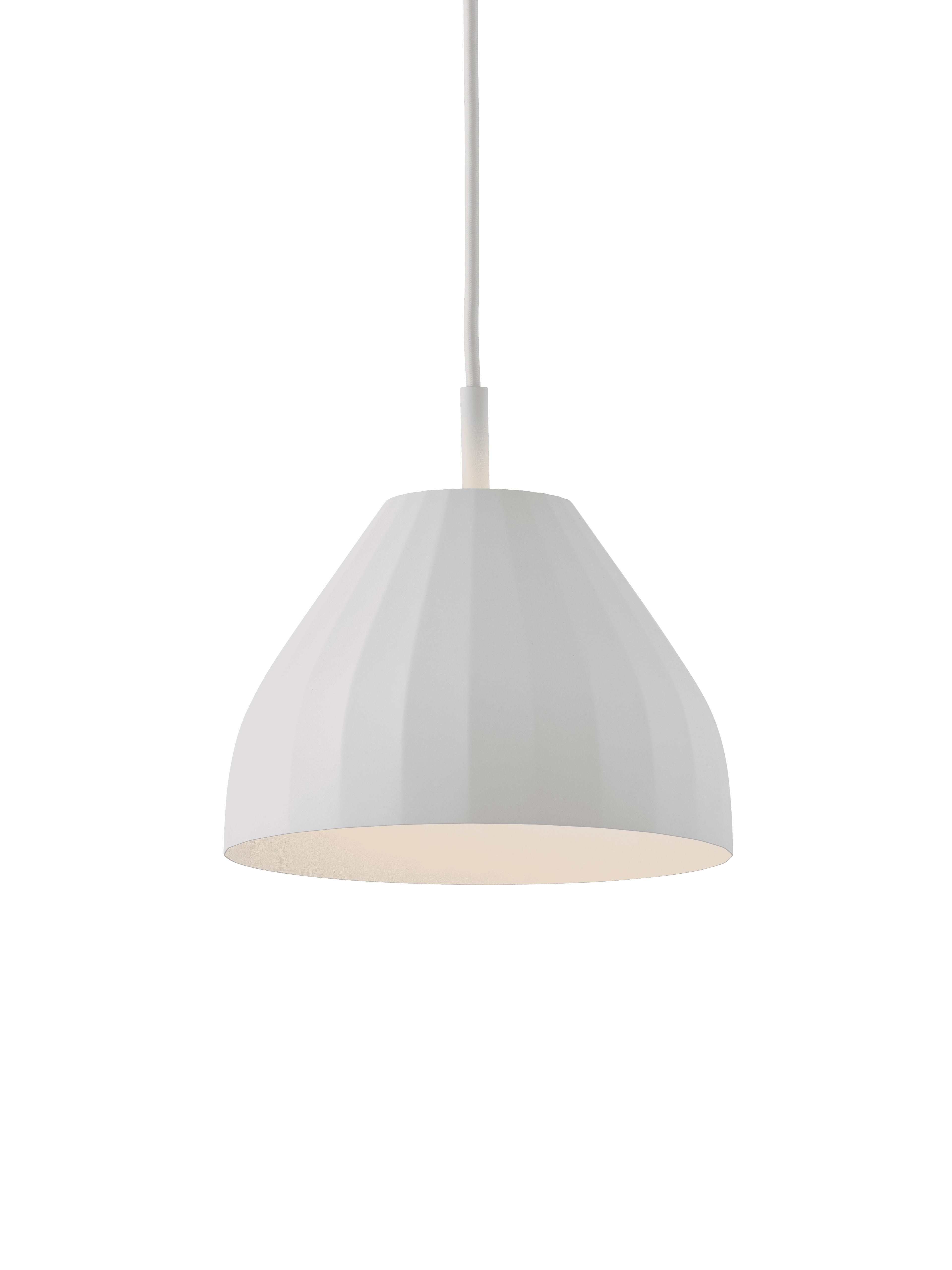 Závesná lampa MODEL 140 FACET biela