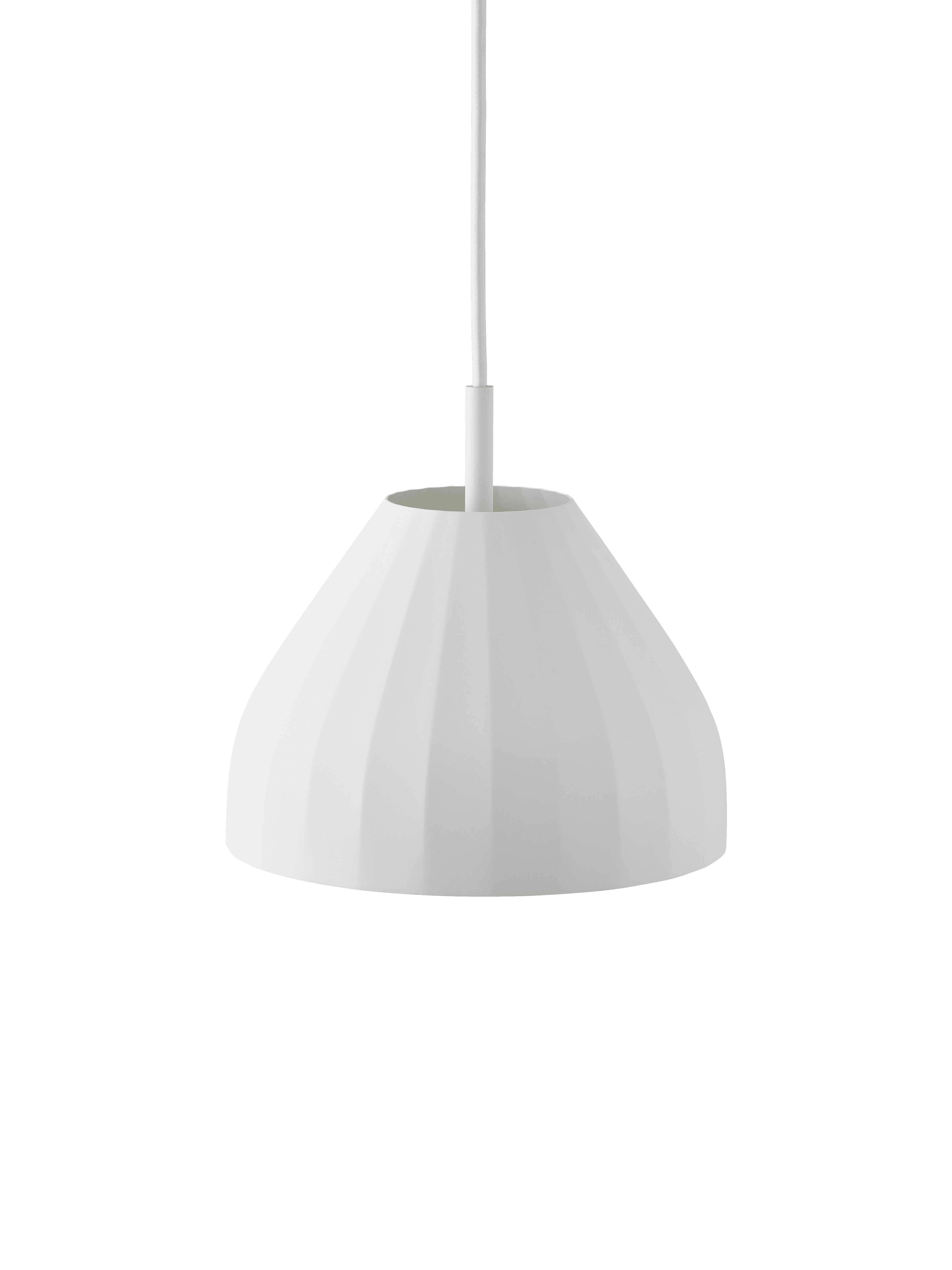 Závesná lampa MODEL 140 FACET biela