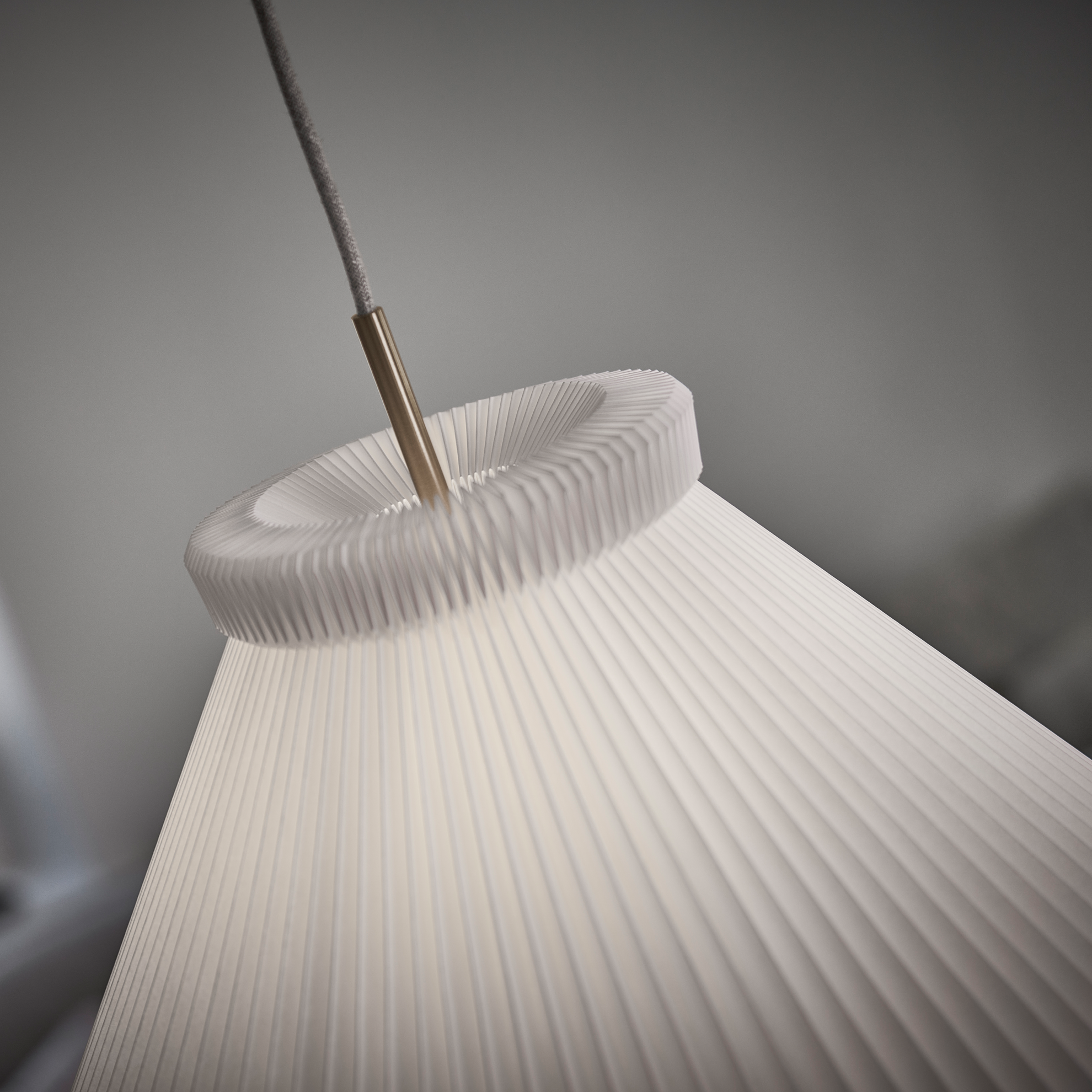 Závesná lampa MODEL 1 biela