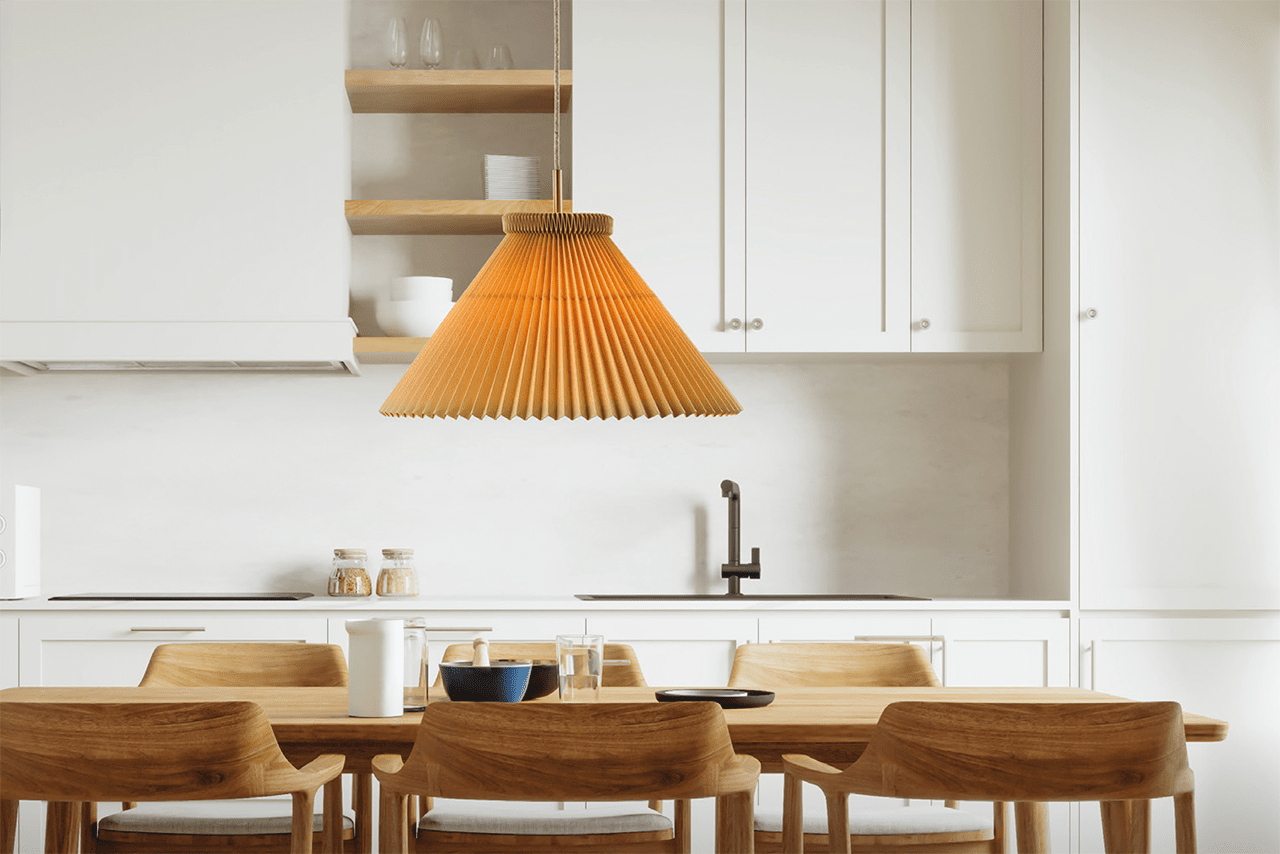 Hanging Lamp MODEL 1 Buttercream