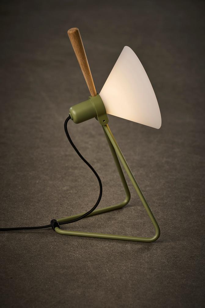 Stolná lampa MODEL 356 SPOT olivová