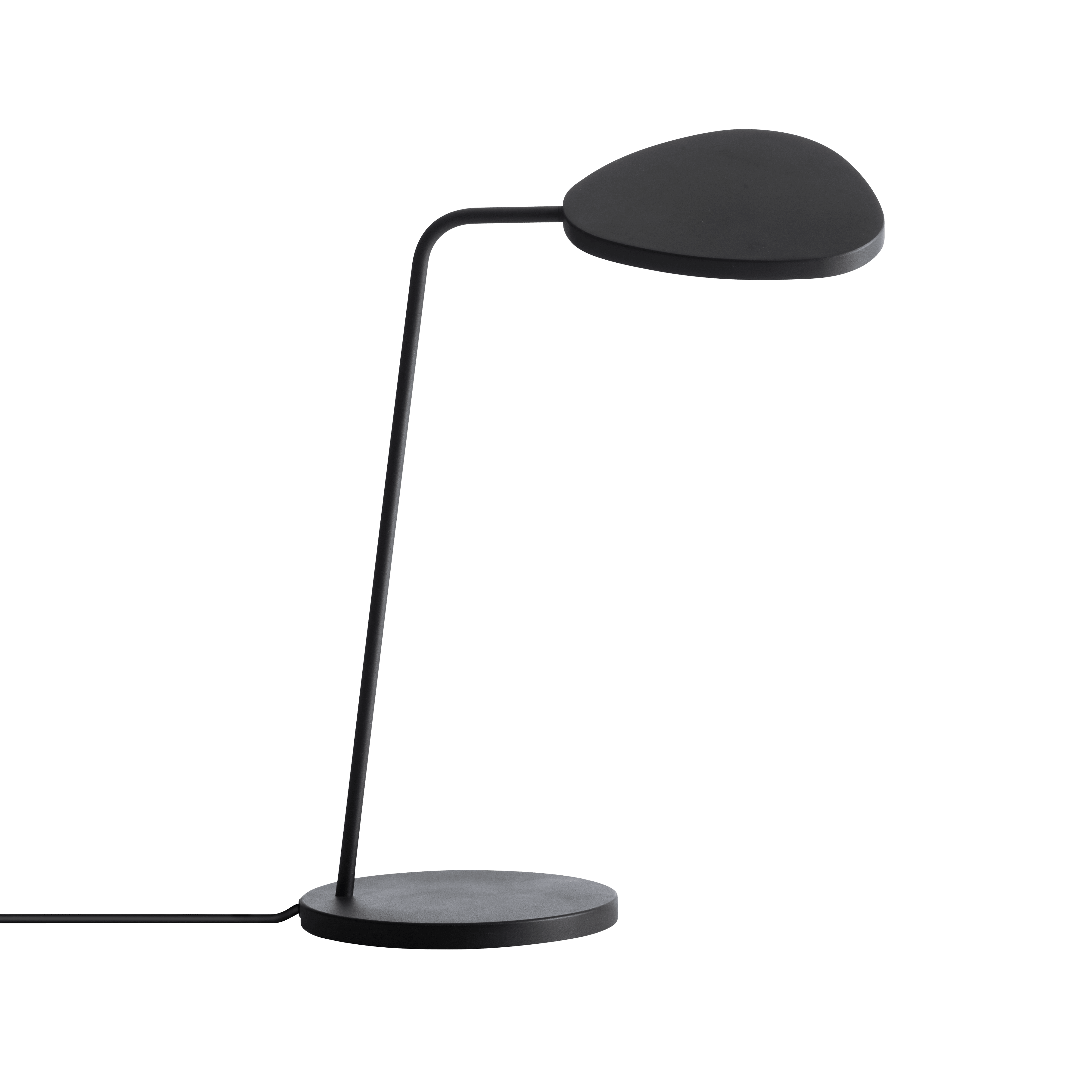 Stolná lampa LEAF čierna