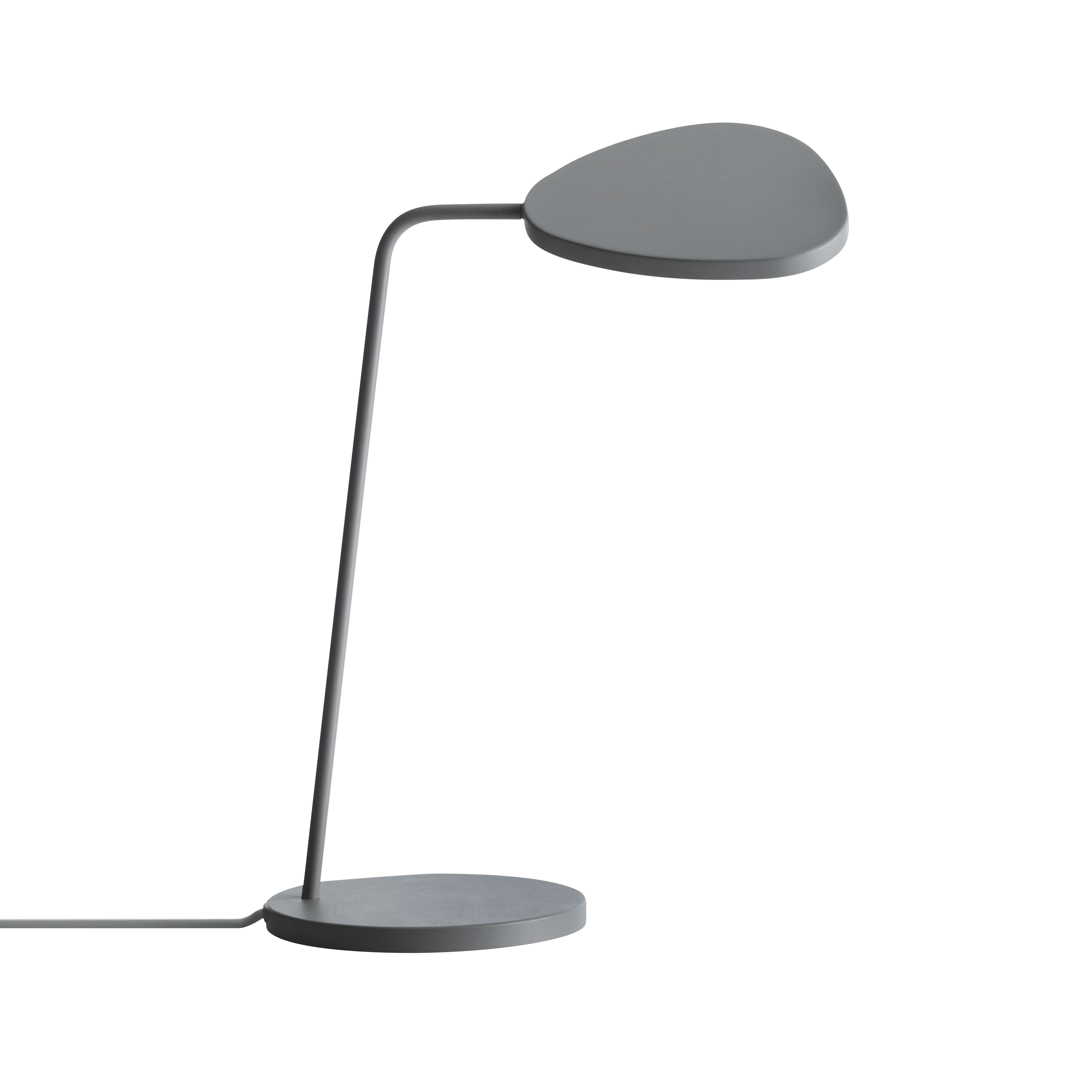 LEAF table lamp gray