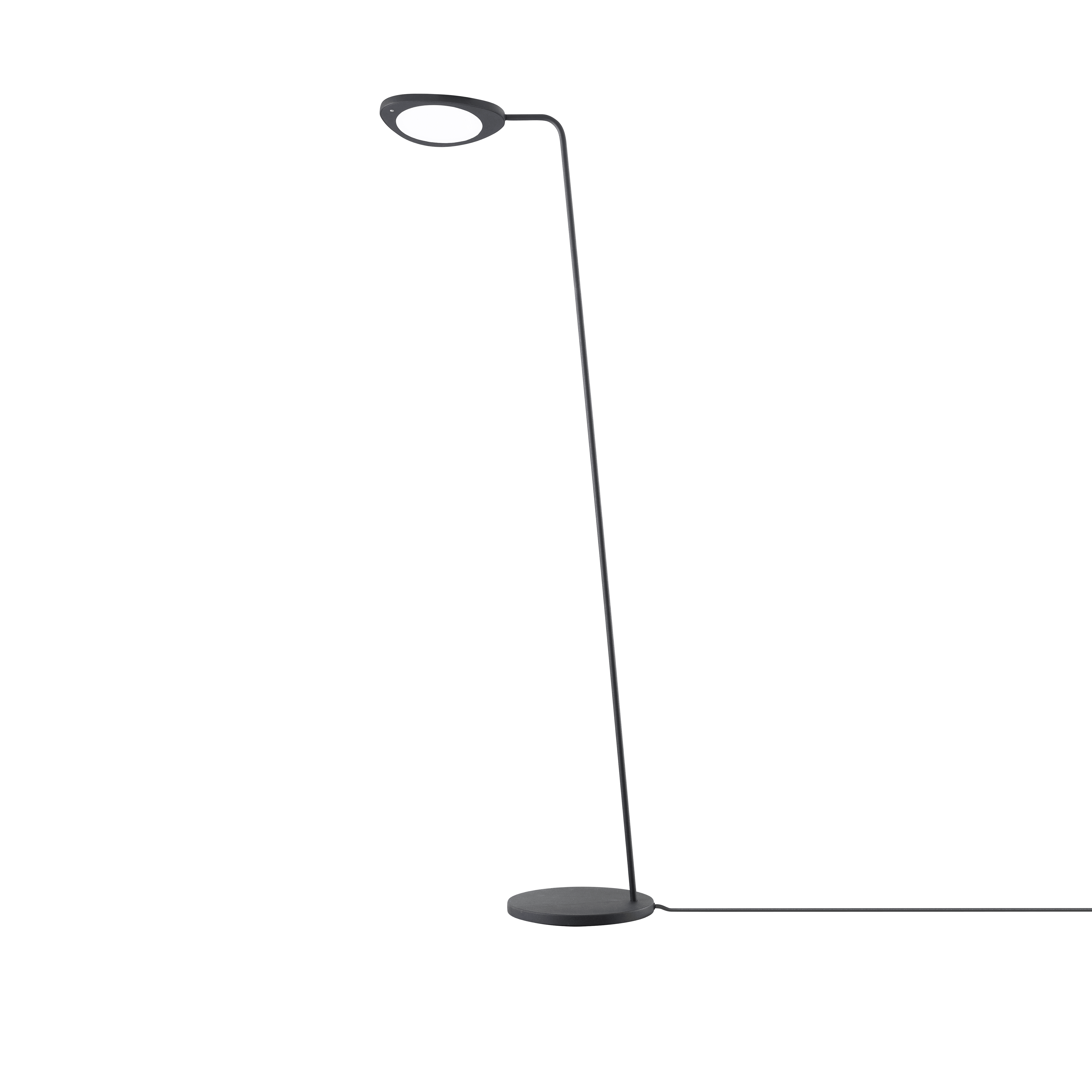LEAF floor lamp black