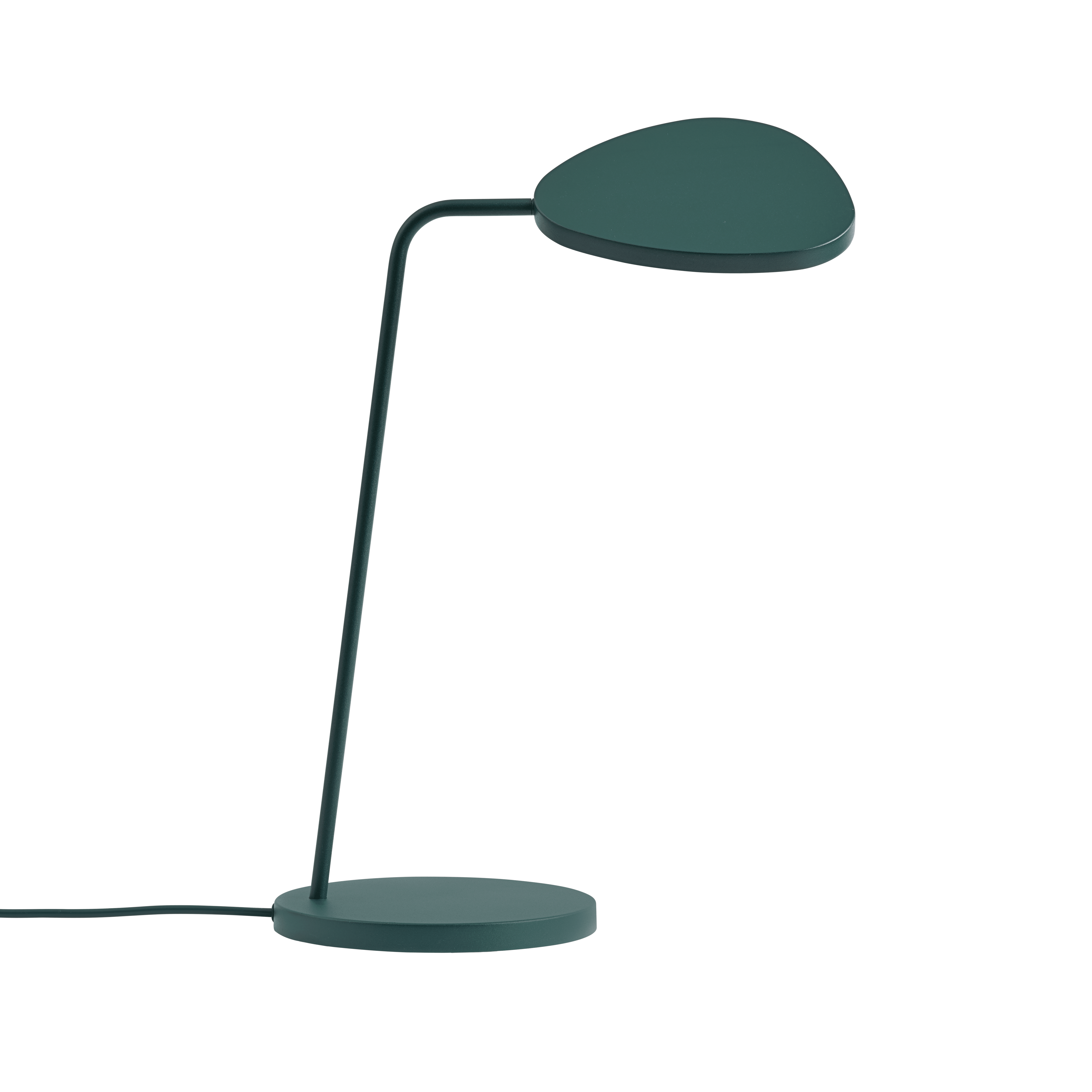 LEAF table lamp dark green