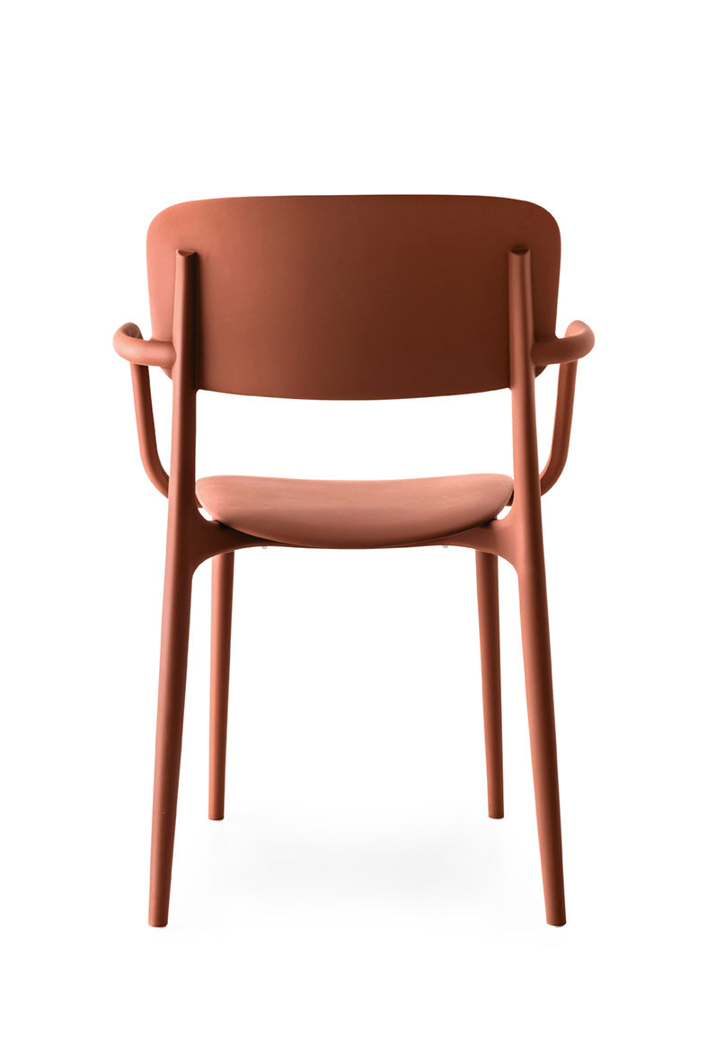 LIBERTY Armchair in Brick Red